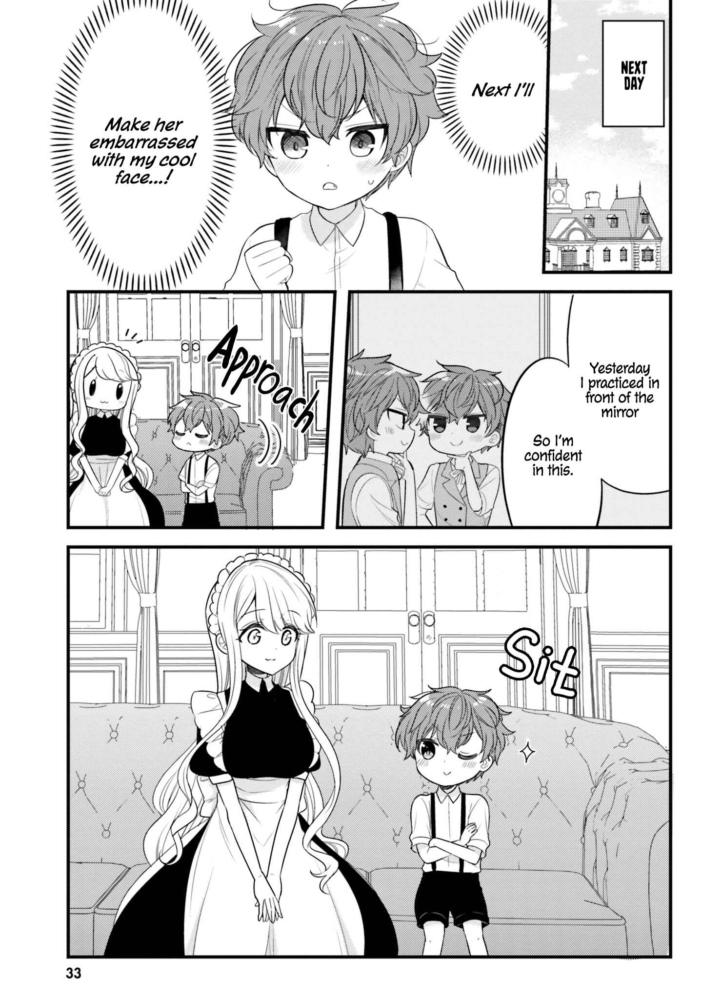 Tekito na Maid no Oneesan & Erasou de Ichizu na Botchan Chapter 13 - Page 9