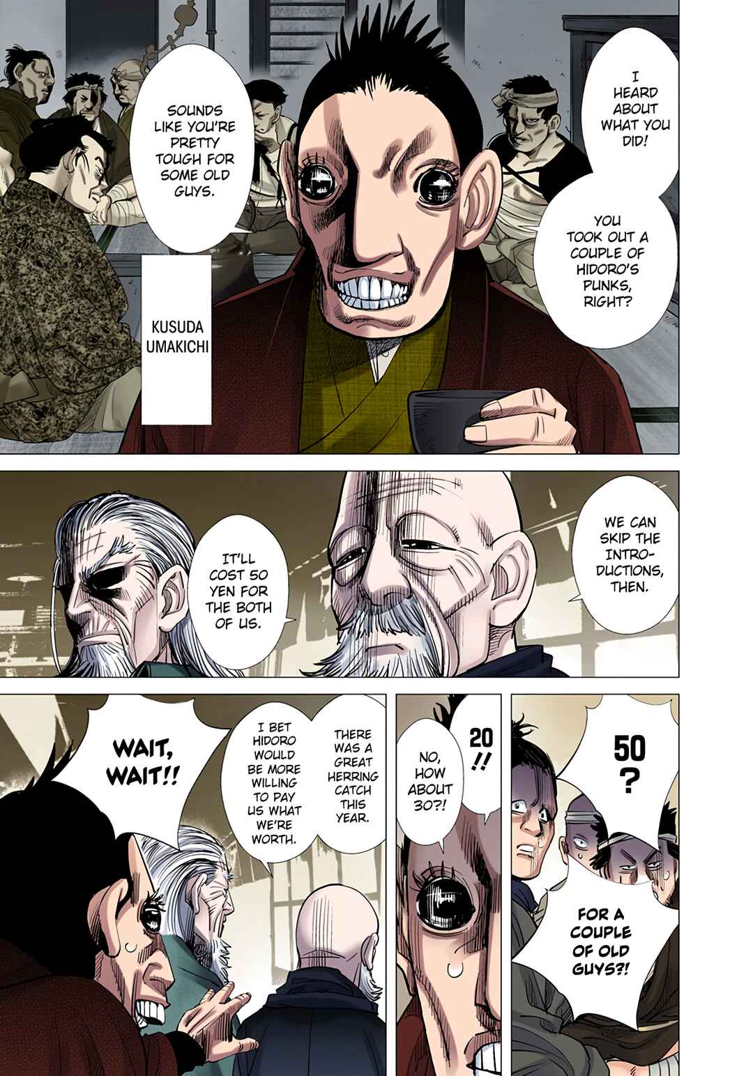 Golden Kamuy (Official Colored) Chapter 55 - Page 11
