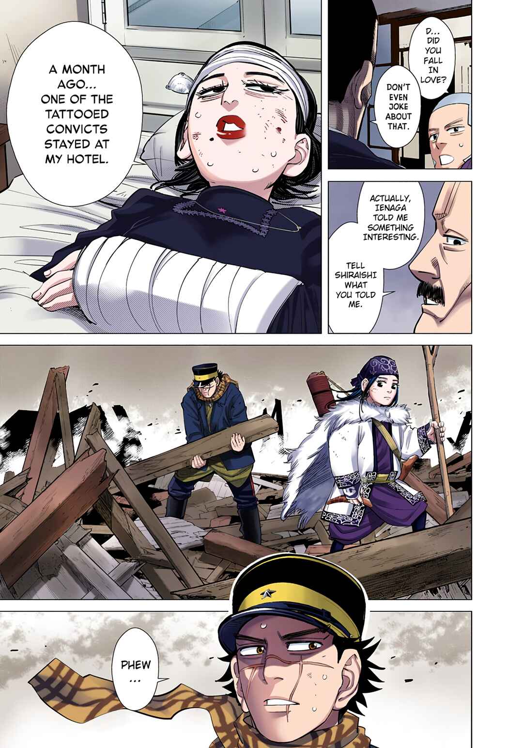 Golden Kamuy (Official Colored) Chapter 55 - Page 4