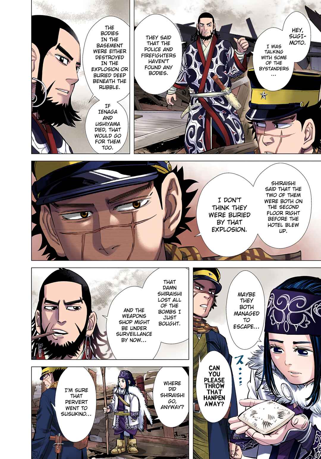 Golden Kamuy (Official Colored) Chapter 55 - Page 5