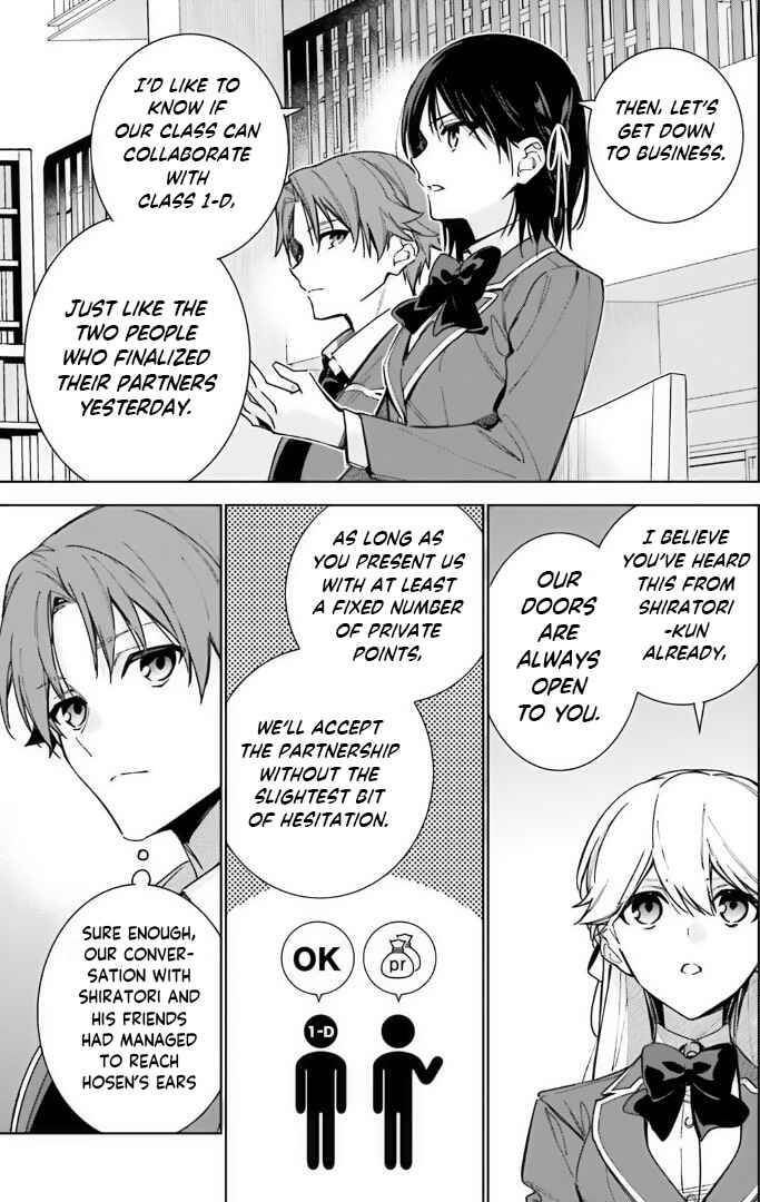Youkoso Jitsuryoku Shijou Shugi no Kyoushitsu e: 2-nensei-hen Chapter 9 - Page 7