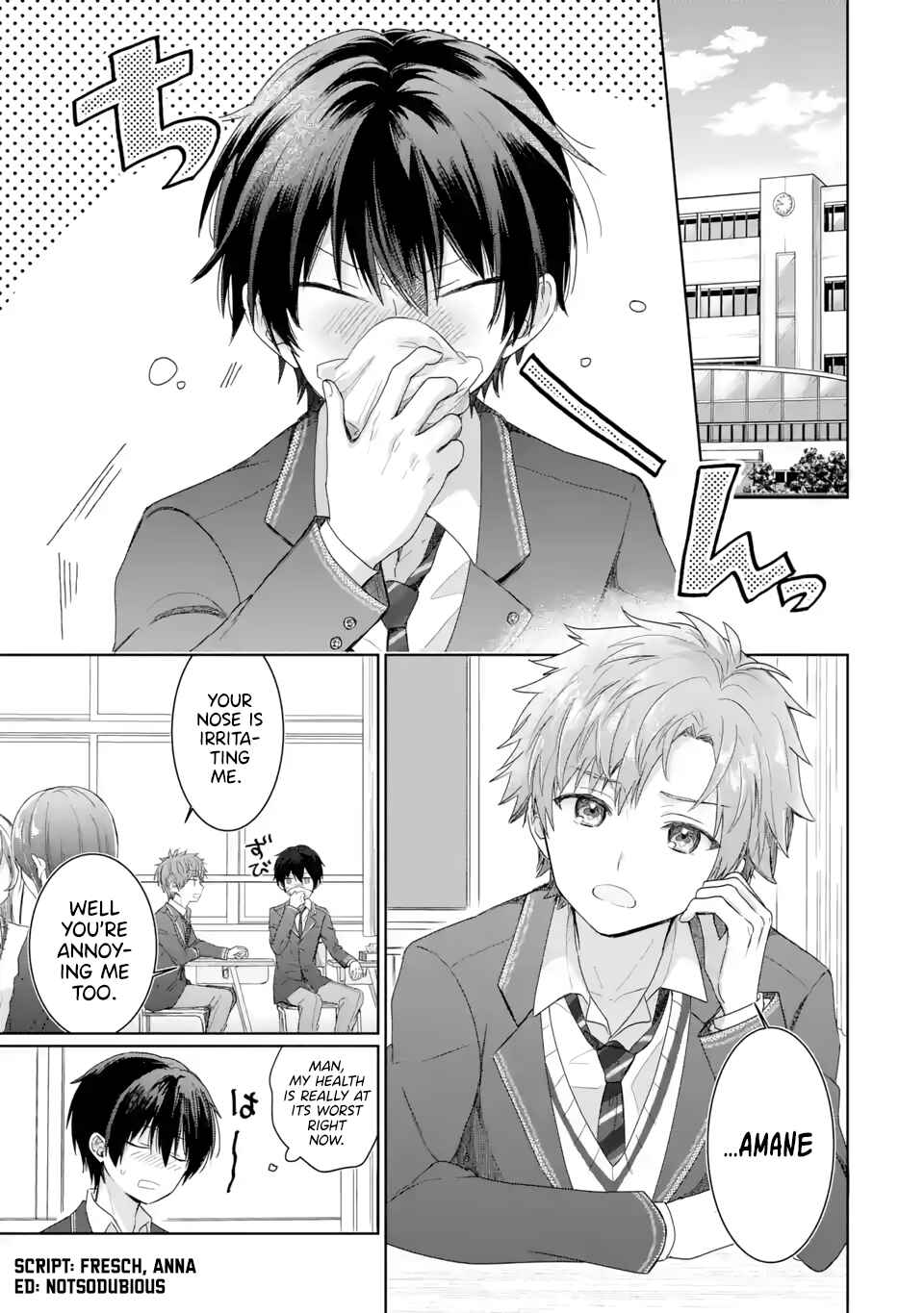 Otonari no Tenshi-sama ni Itsunomanika Dame Ningen ni Sareteita Ken Chapter 1.2 - Page 2