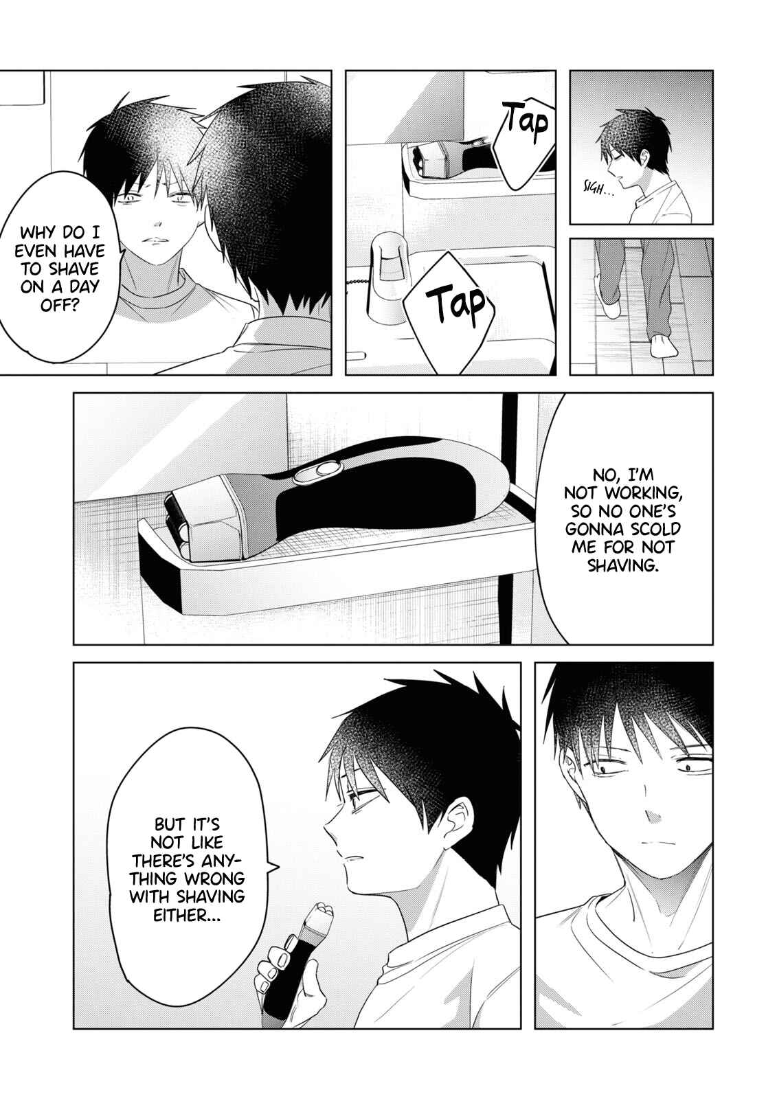 Hige o Soru. Soshite Joshikousei o Hirou. Chapter 36 - Page 9
