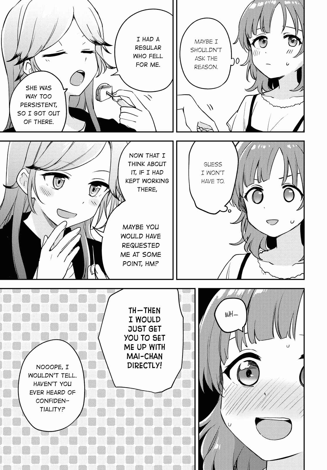 Asumi-chan wa Les Fuuzoku ni Kyoumi ga Arimasu! Chapter 7 - Page 35