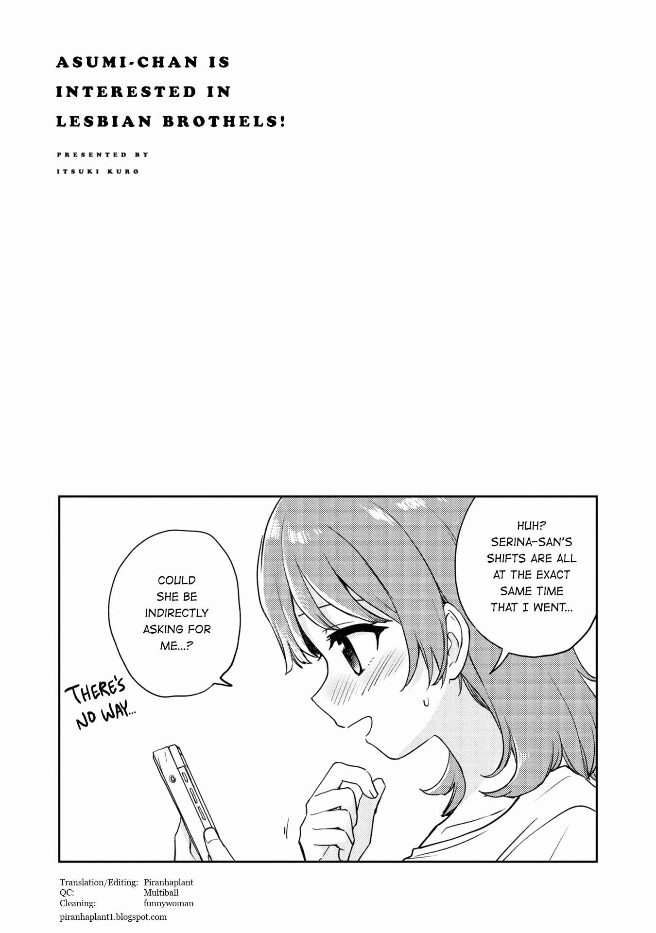 Asumi-chan wa Les Fuuzoku ni Kyoumi ga Arimasu! Chapter 7 - Page 37