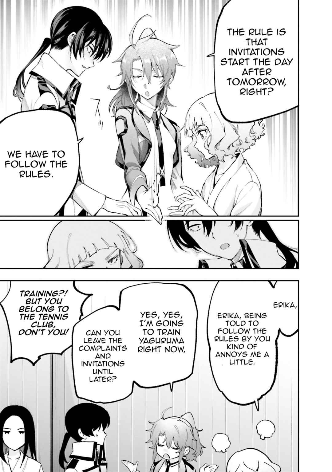 Mahouka Koukou no Rettousei: Douran no Joshou-hen Chapter 10 - Page 17
