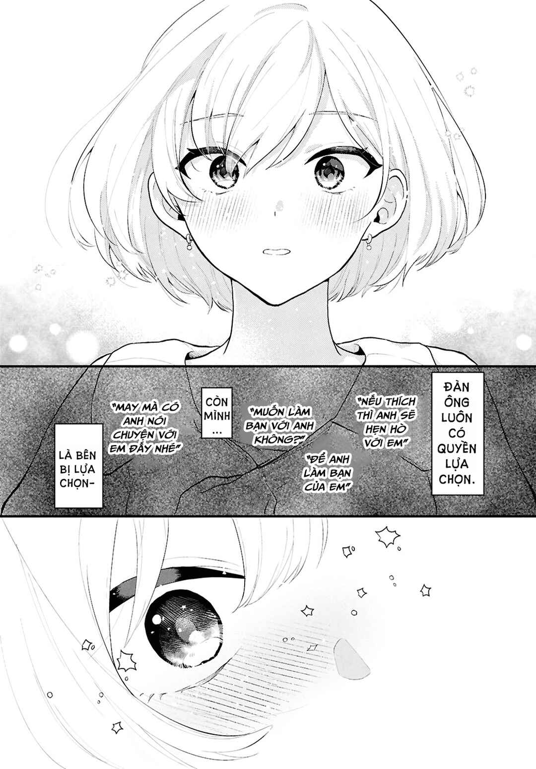 Danjo-hi 1:5 no Sekai demo Futsuu ni Ikirareru to Omotta? ~Gekiomoi Kanjou na Kanojo-tachi ga Mujikaku Danshi ni Honrou Saretara~ Chapter 1 - Page 38