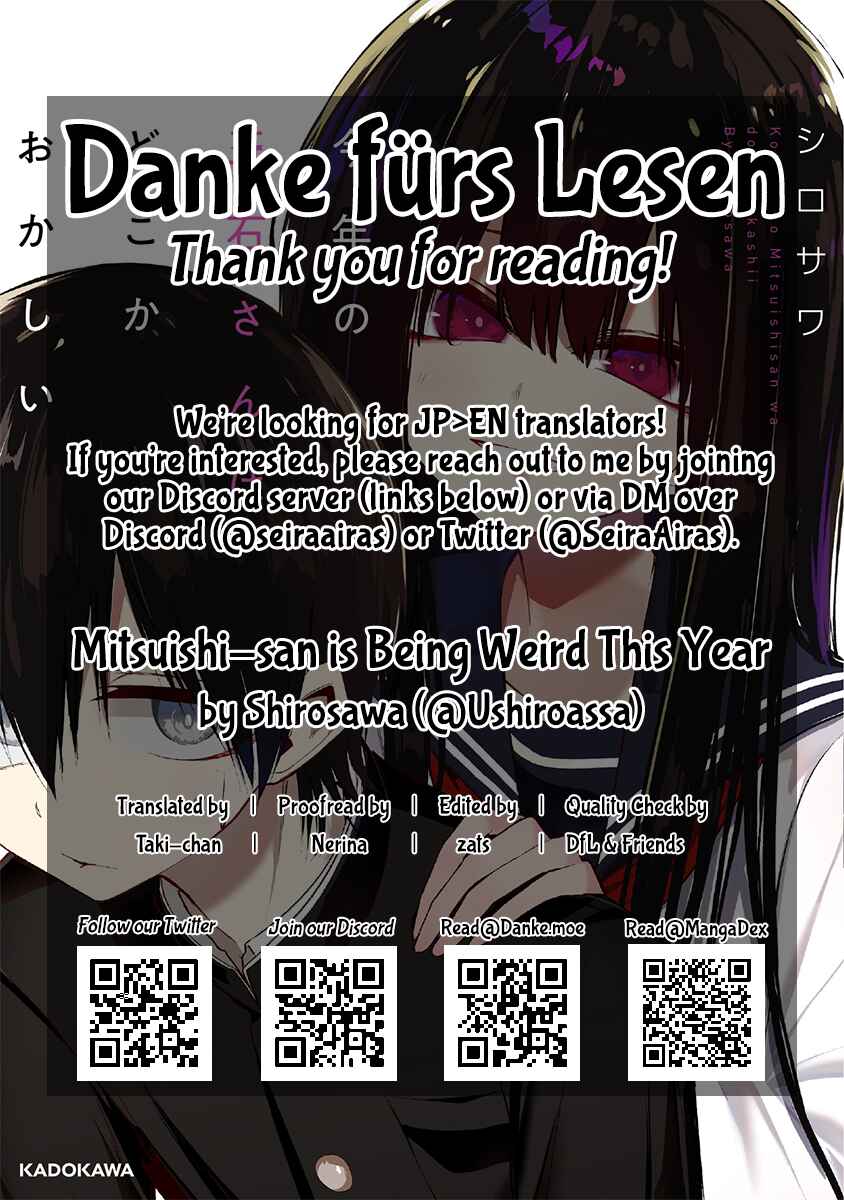 Kotoshi no Mitsuishi-san wa Dokoka Okashii Chapter 26 - Page 17