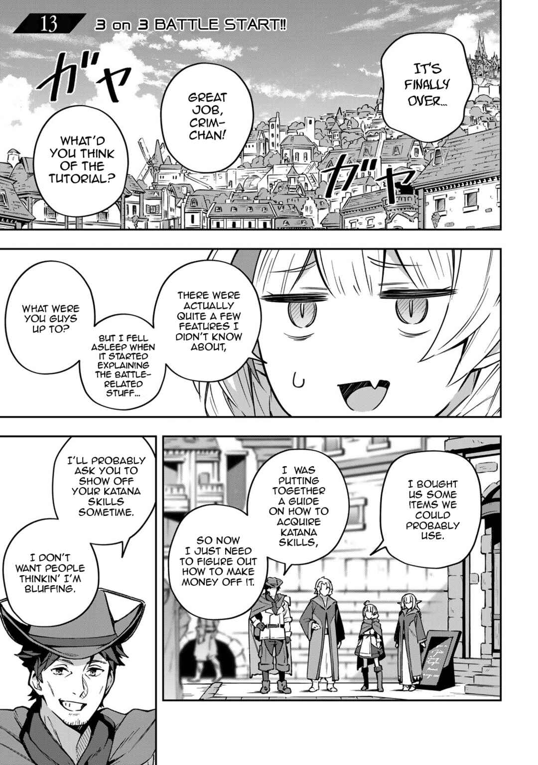 Destiny Unchain Online: Kyuuketsuki Shoujo to Natte, Yagate 'Aka no Maou' to Yobareru You ni Narimashita Chapter 13 - Page 1