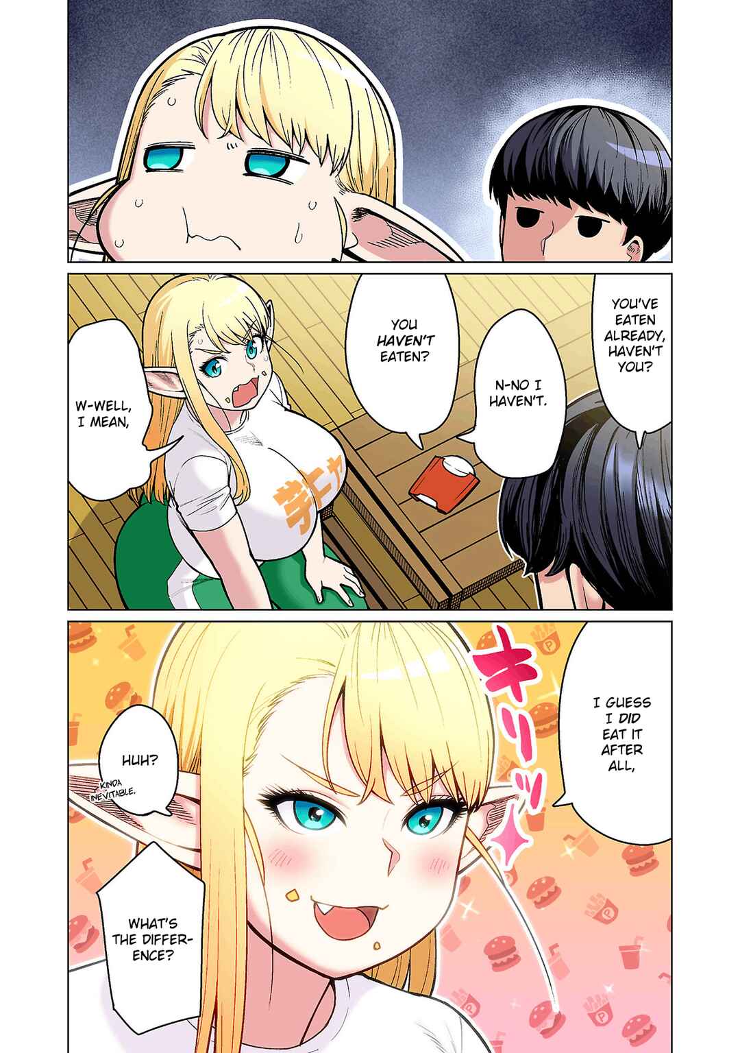 Shin Elf-san wa Yaserarenai. (Official Colored) Chapter 18 - Page 2