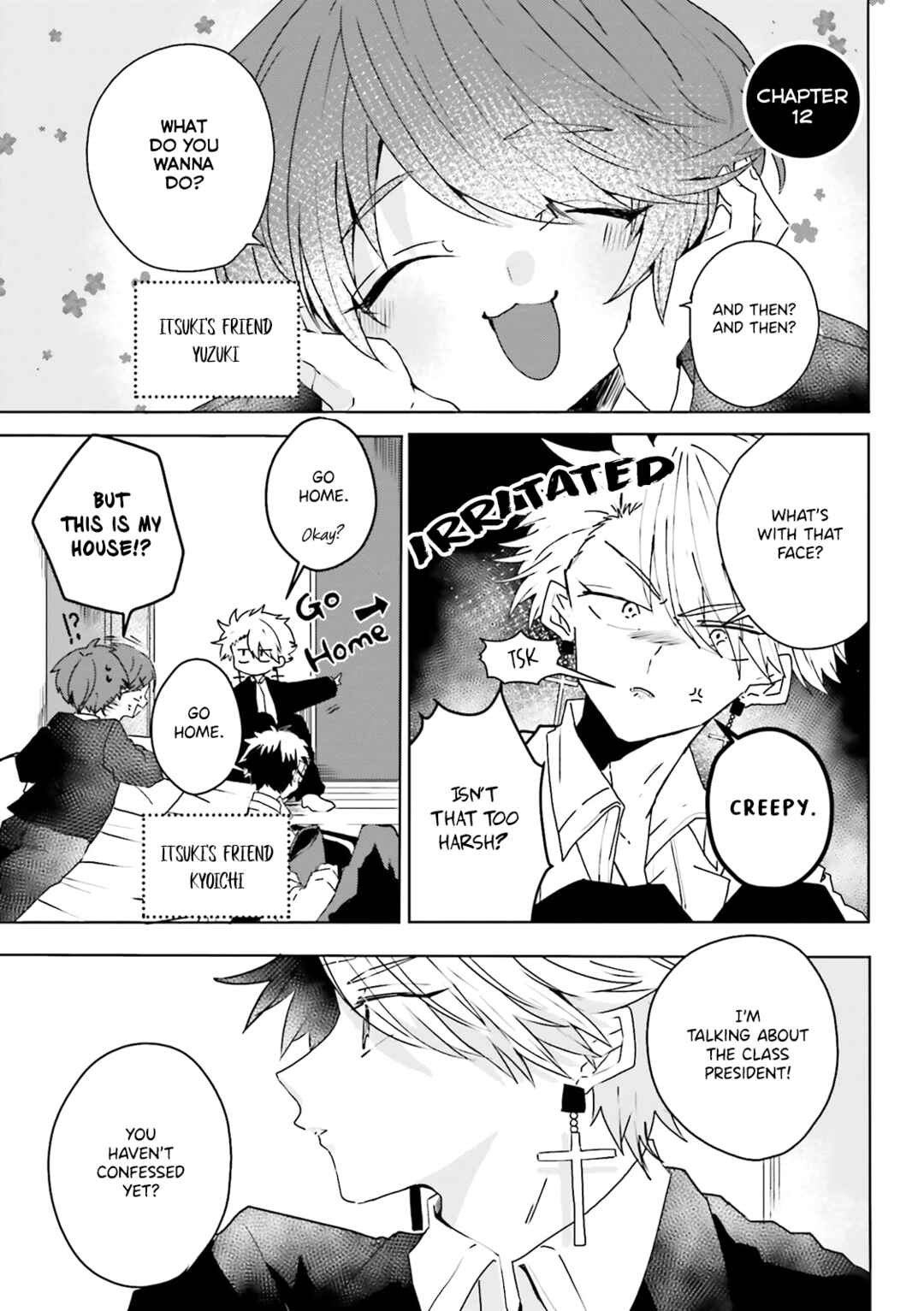 Iincho to Furyou-kun Chapter 12 - Page 2