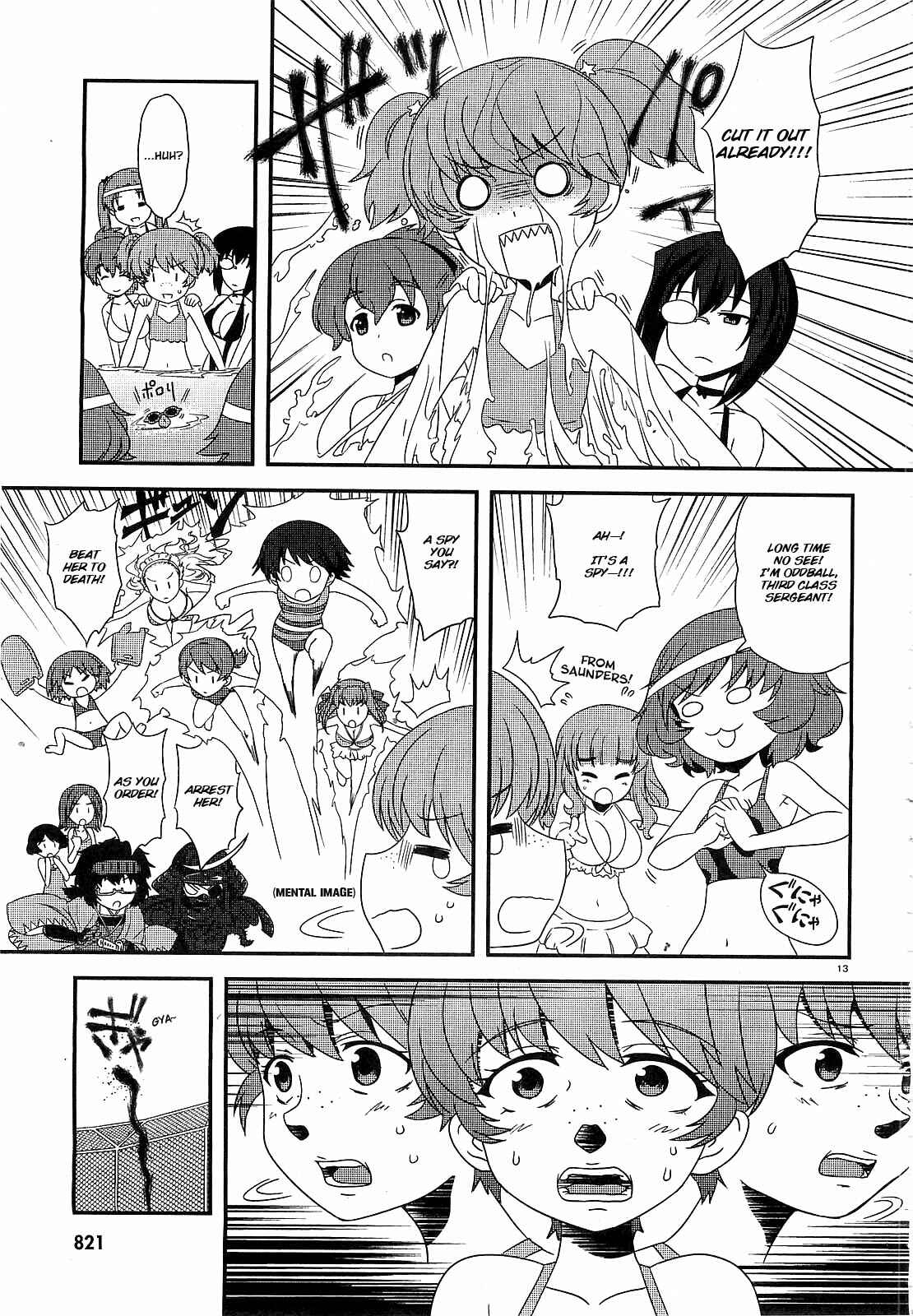 GIRLS und PANZER - Motto Love Love Sakusen desu! Chapter 4 - Page 13