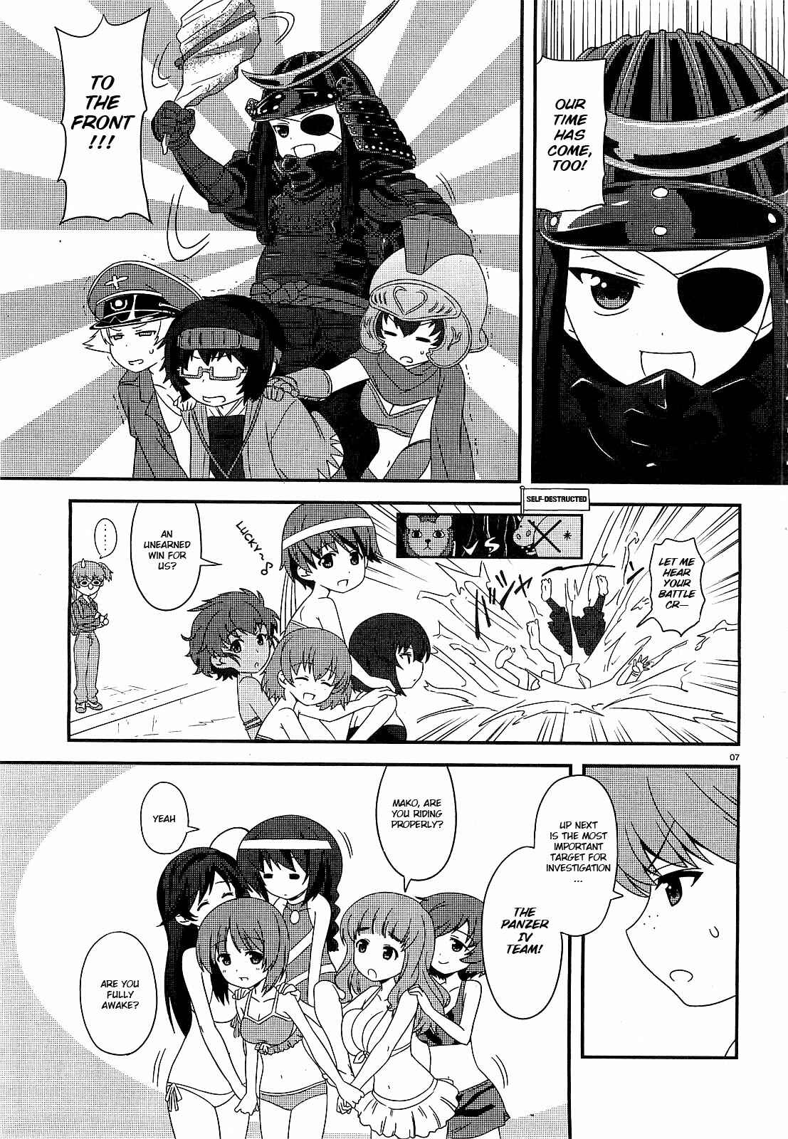 GIRLS und PANZER - Motto Love Love Sakusen desu! Chapter 4 - Page 7