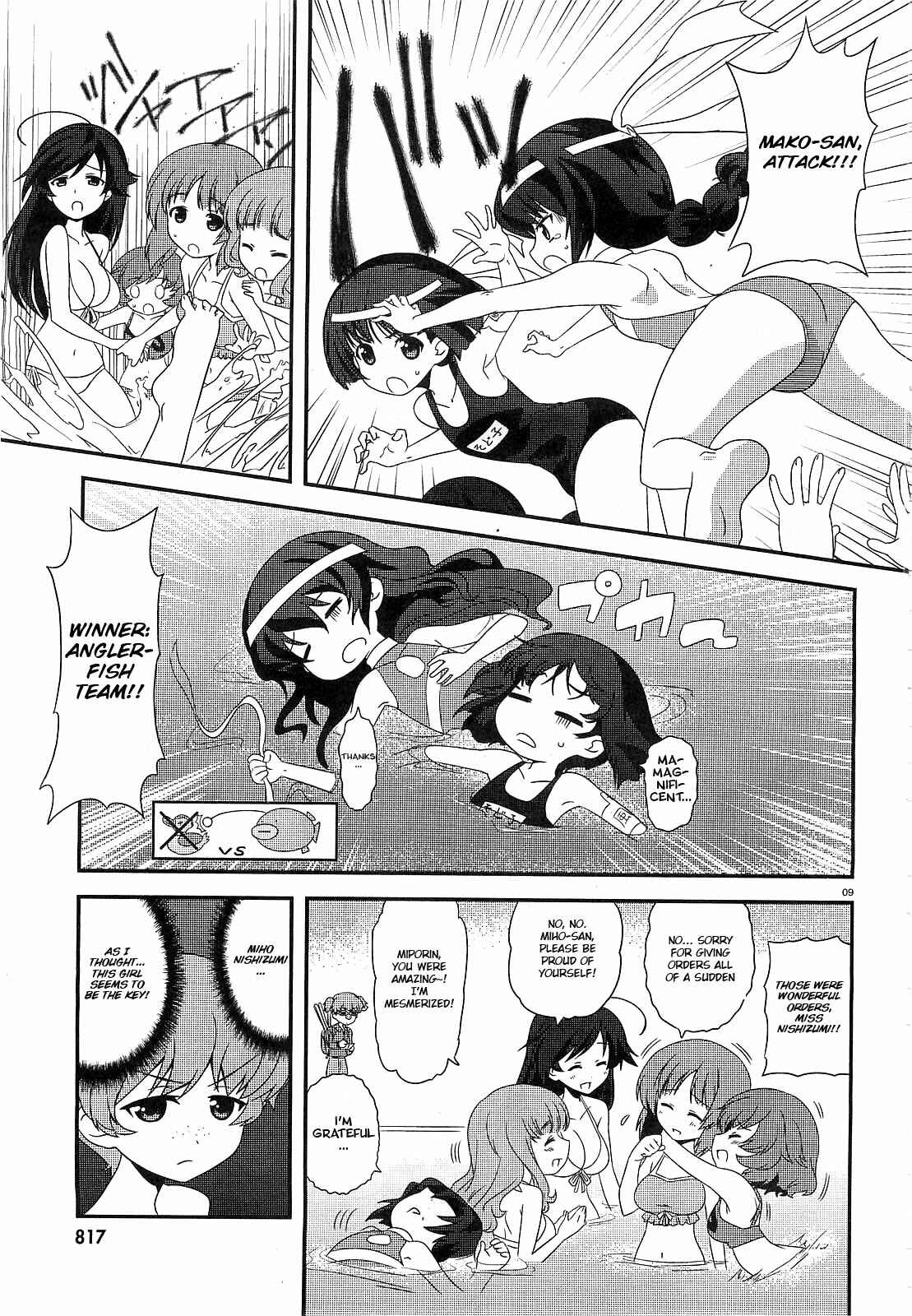 GIRLS und PANZER - Motto Love Love Sakusen desu! Chapter 4 - Page 9