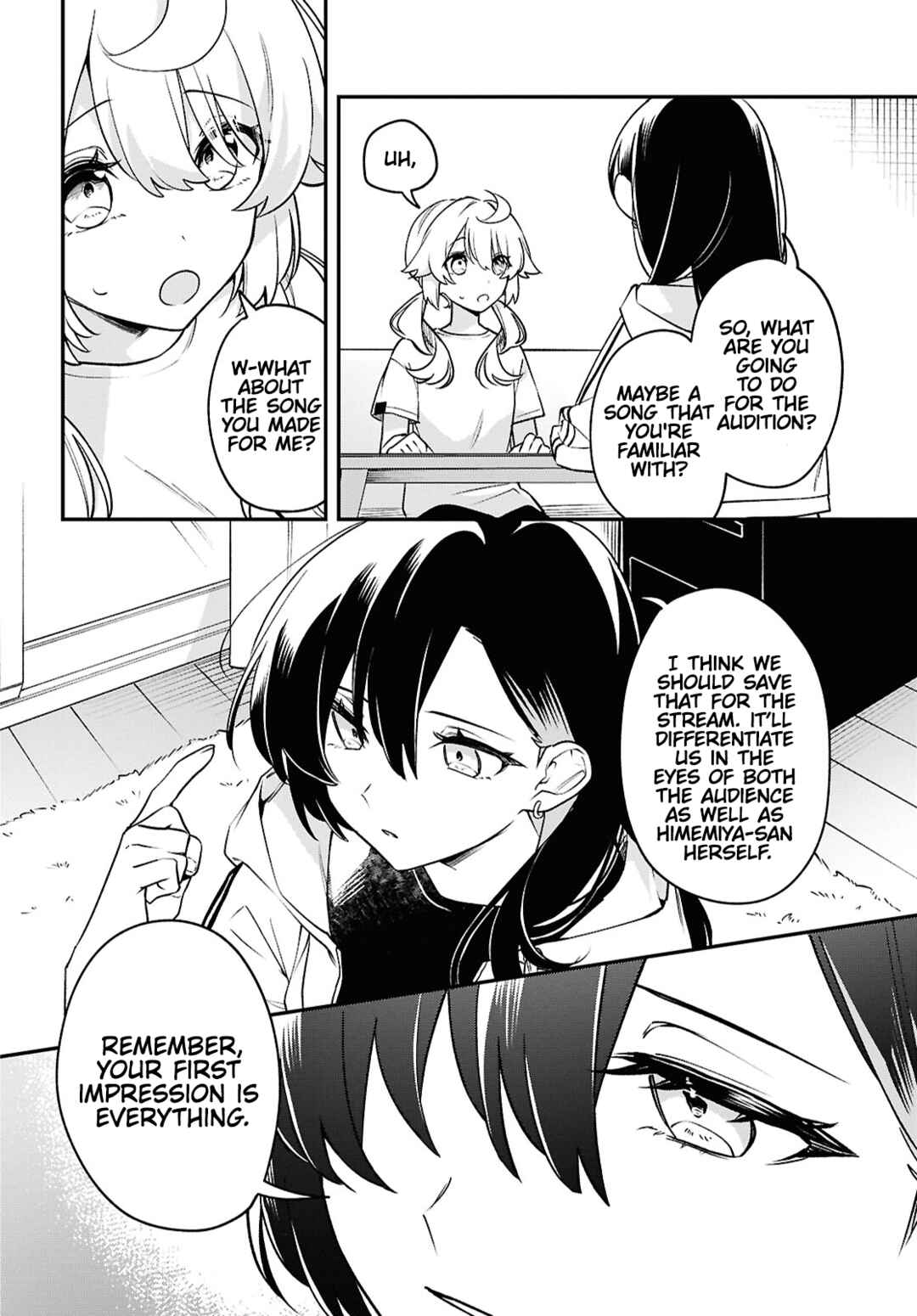 Kimi ga Hoeru Tame no Uta wo, Chapter 6 - Page 12