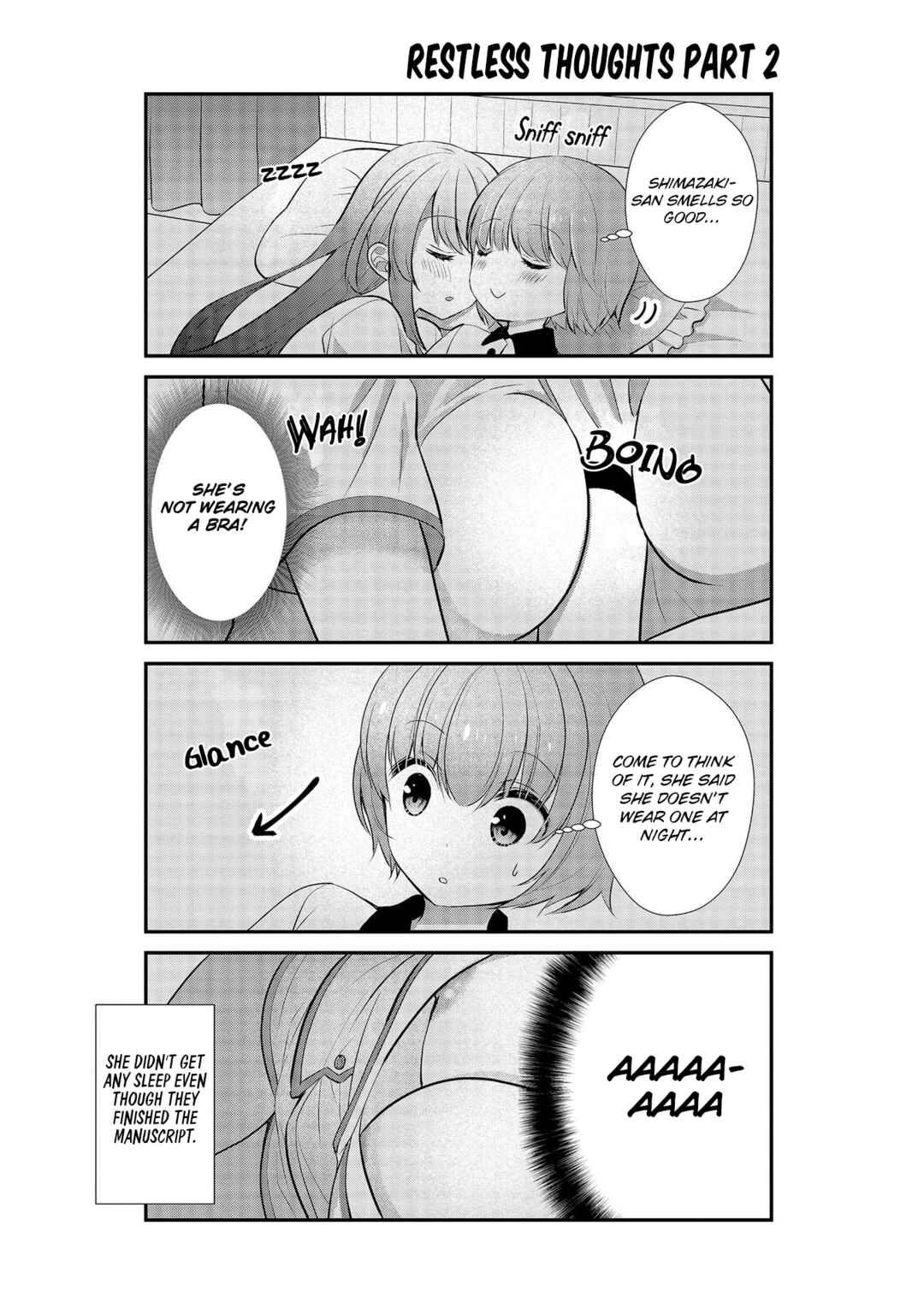 Shimazaki Nana @ Oshigoto Boshuuchuu Chapter 12.5 - Page 6