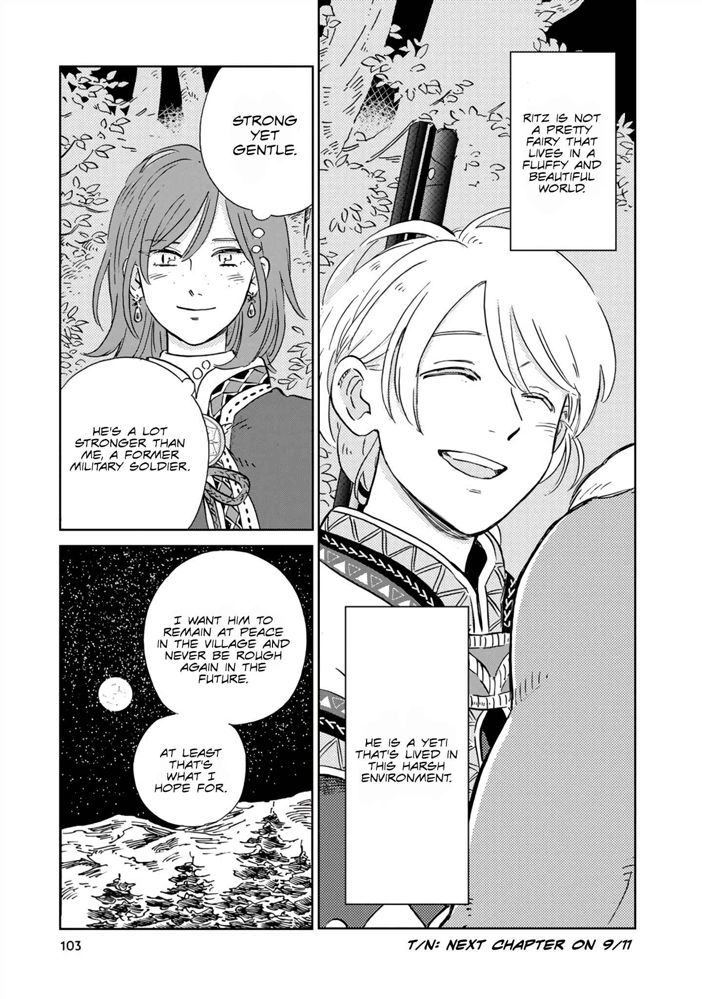 Hokuo Kizoku to Moukinzuma no Yukiguni Karigurashi Chapter 36 - Page 17