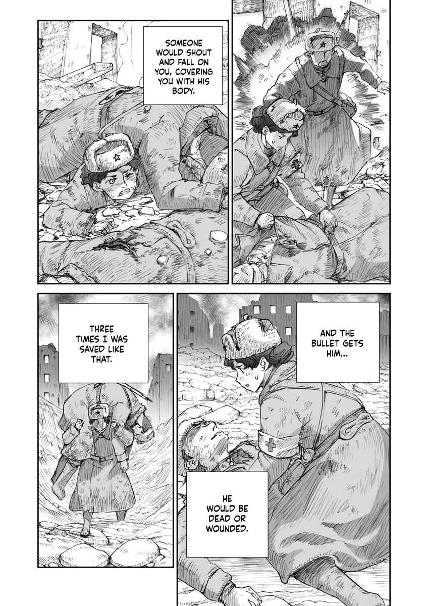 Sensou wa Onna no Kao wo Shiteinai Chapter 16.4 - Page 11