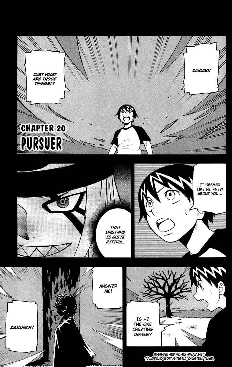 Kurozakuro Chapter 20 - Page 1