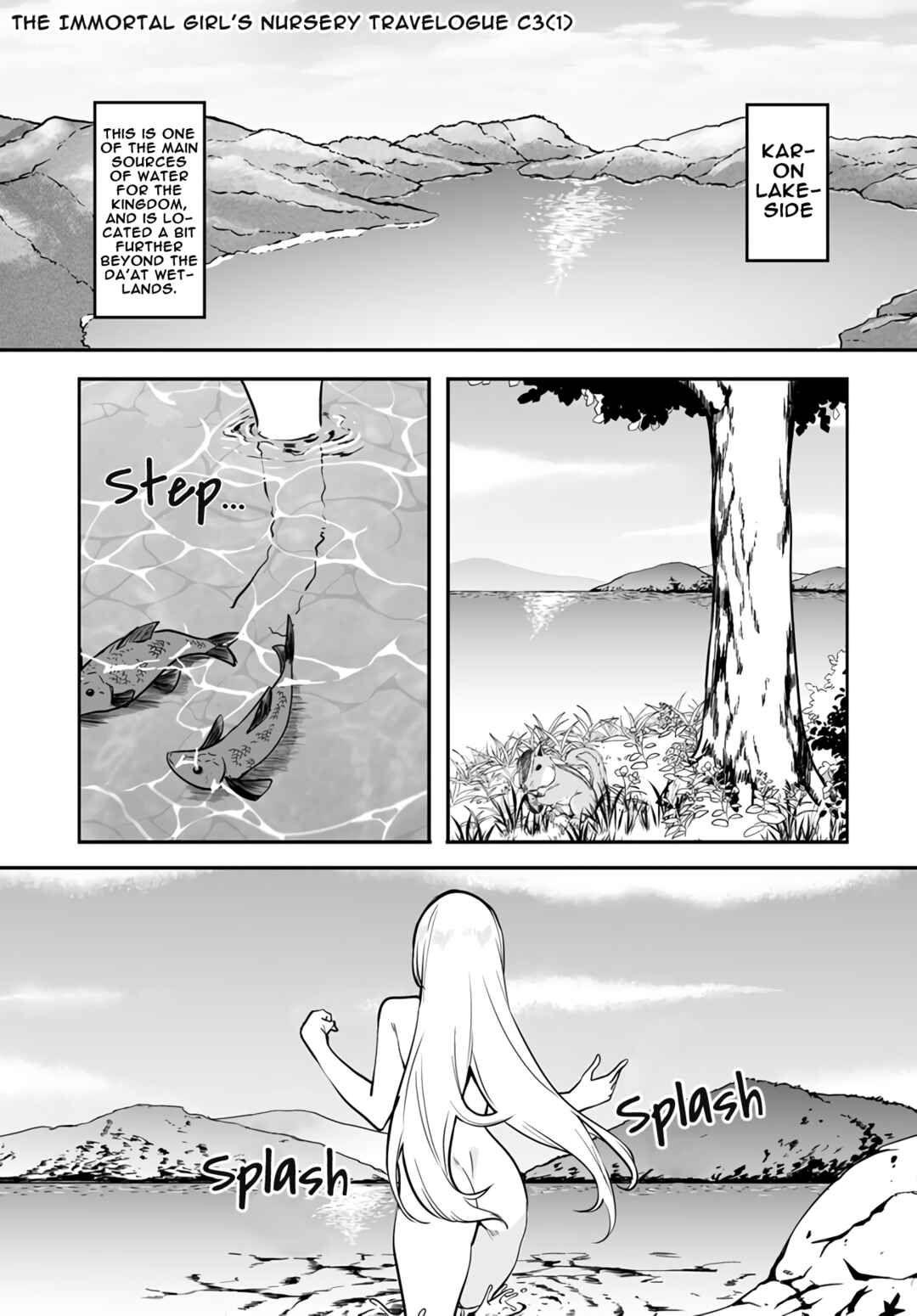 Furoufushi Shoujo no Naedoko Ryokouki Chapter 3.1 - Page 1