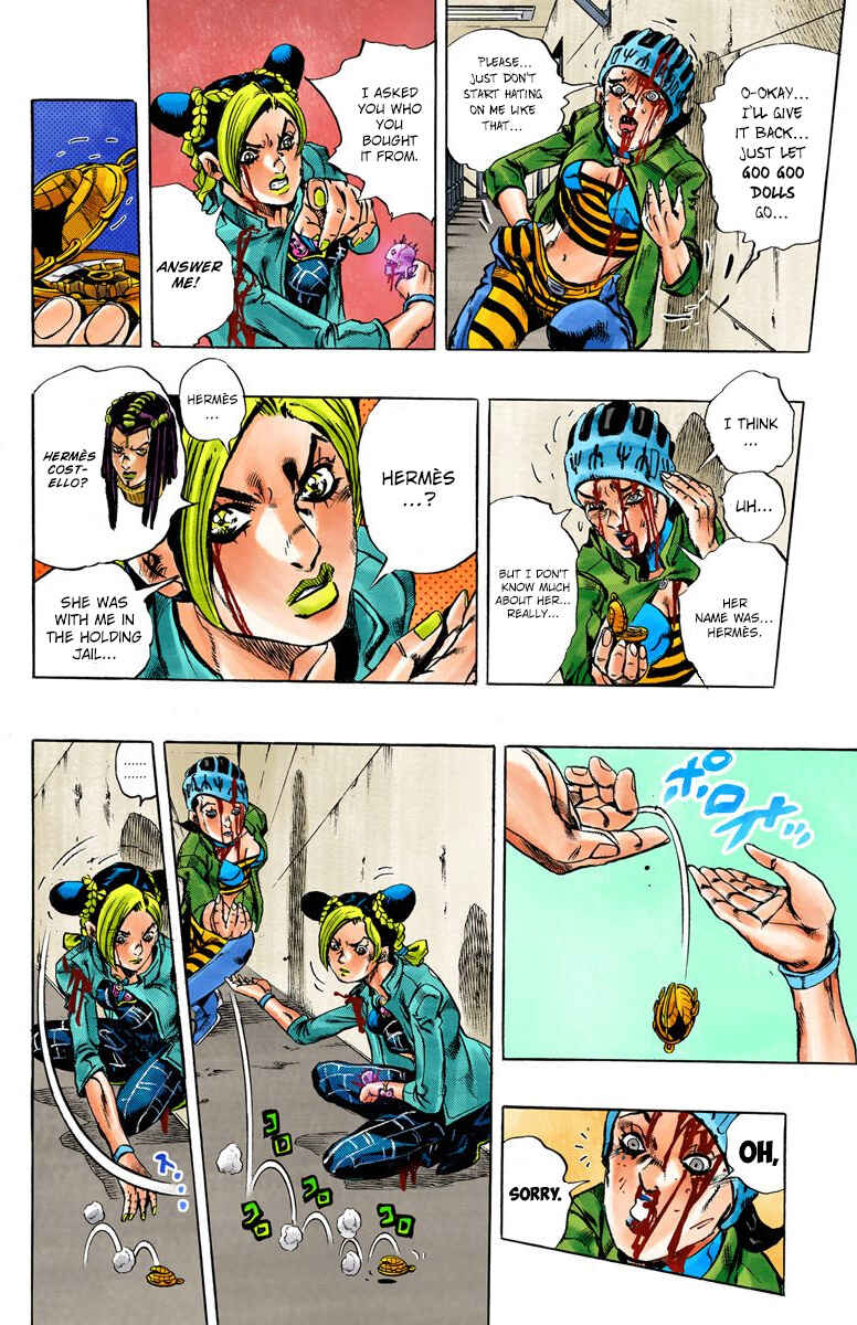 JoJo no Kimyou na Bouken: Part 6 - Stone Ocean Color-ban Chapter 9 - Page 7