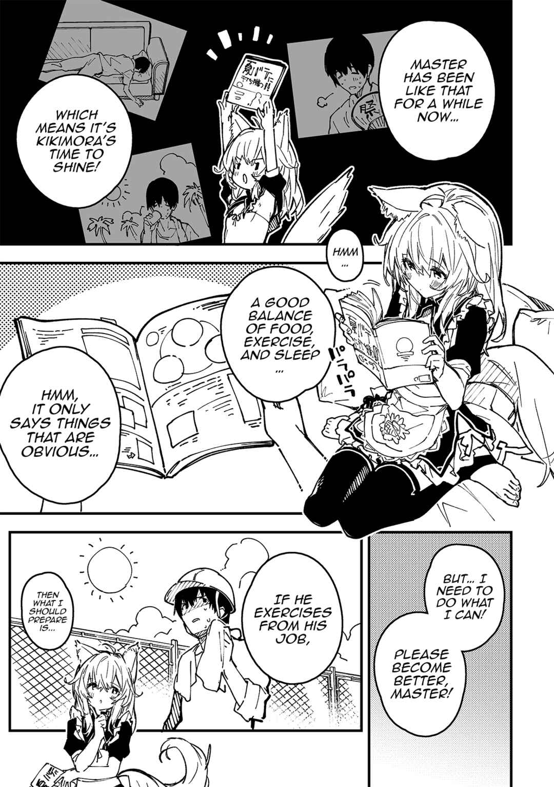 Kemomimi Meido ga Ie ni iru Chapter 33 - Page 2
