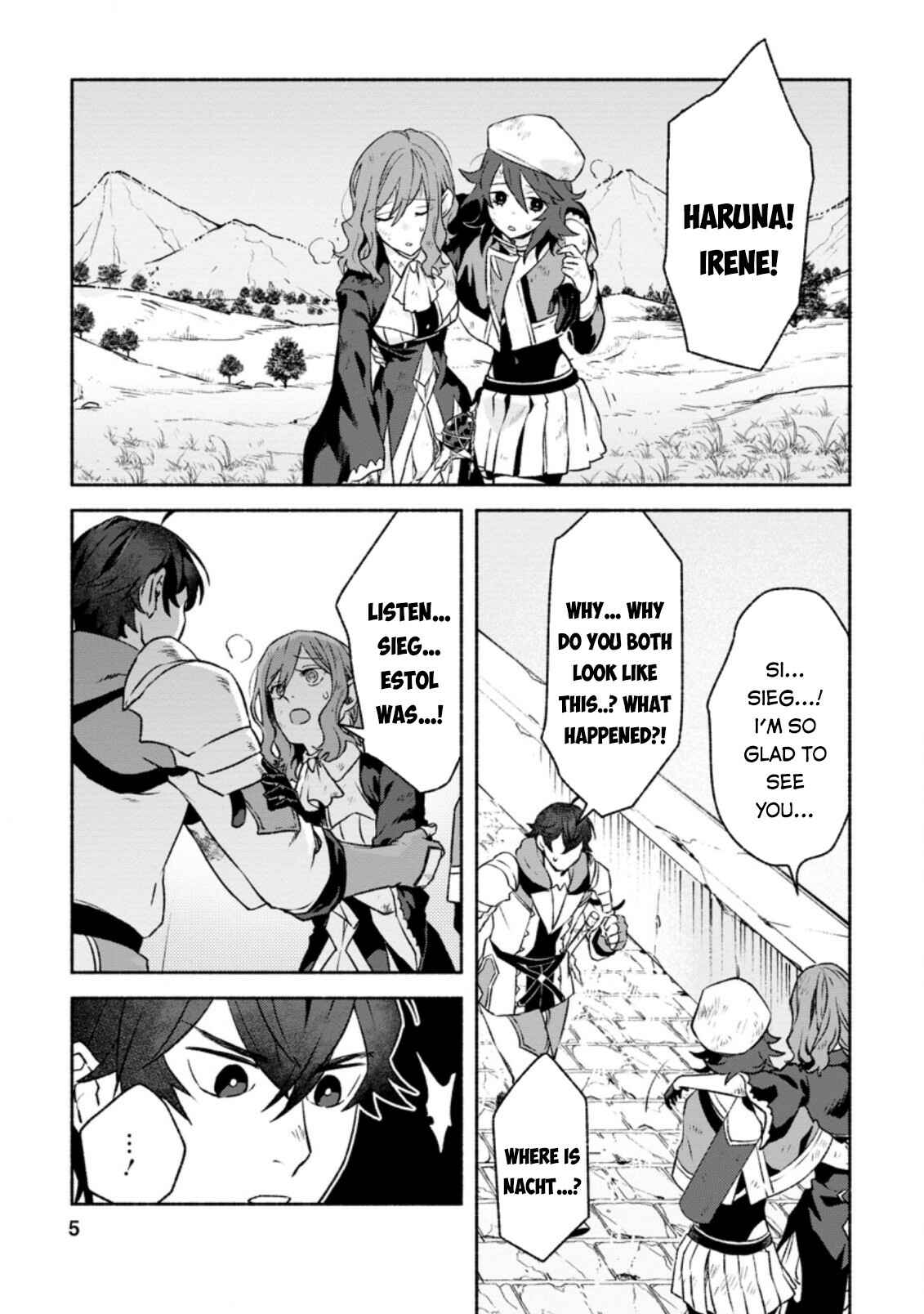 Sono Monban, Saikyou ni Tsuki: Tsuihou Sareta Bougyoryoku 9999 no Senshi, Outo no Monban to shite Musou Suru Chapter 11 - Page 4