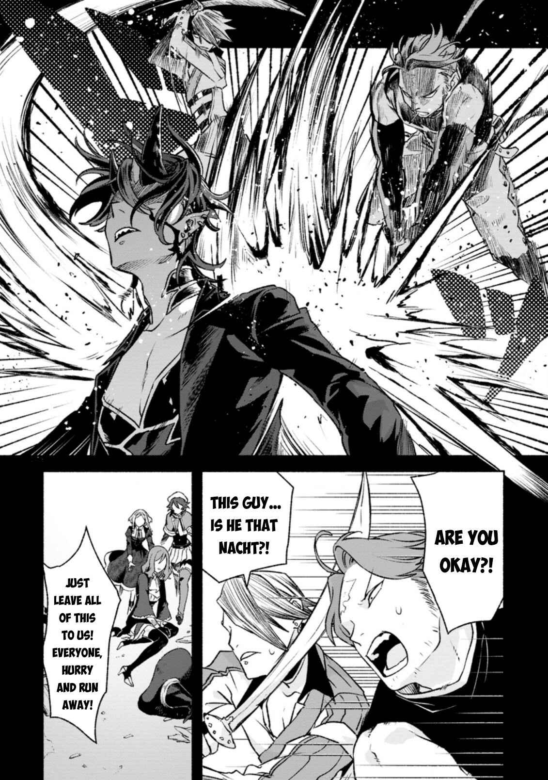 Sono Monban, Saikyou ni Tsuki: Tsuihou Sareta Bougyoryoku 9999 no Senshi, Outo no Monban to shite Musou Suru Chapter 11 - Page 6