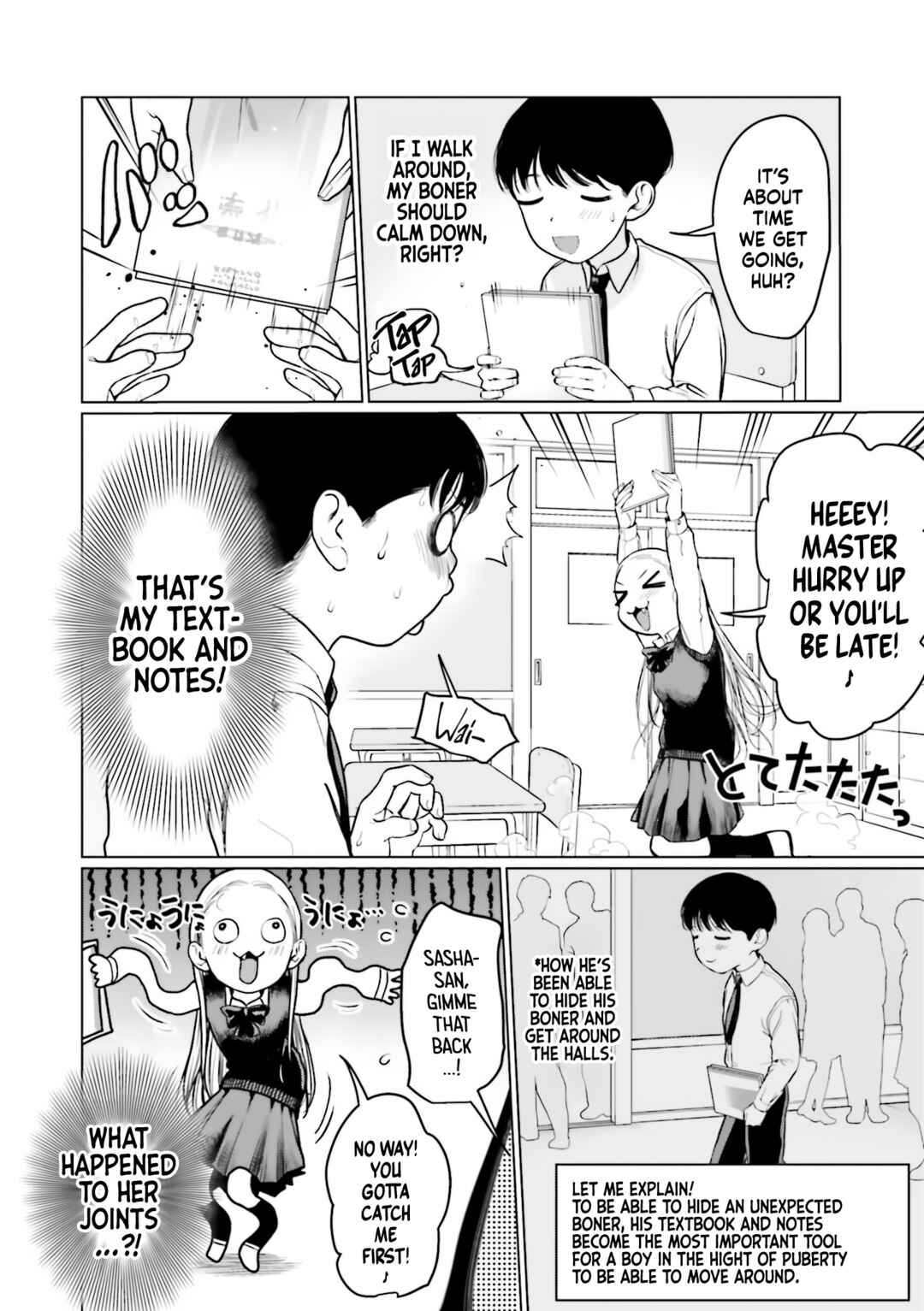 Sasha-chan to Classmate Otaku-kun Chapter 34 - Page 8