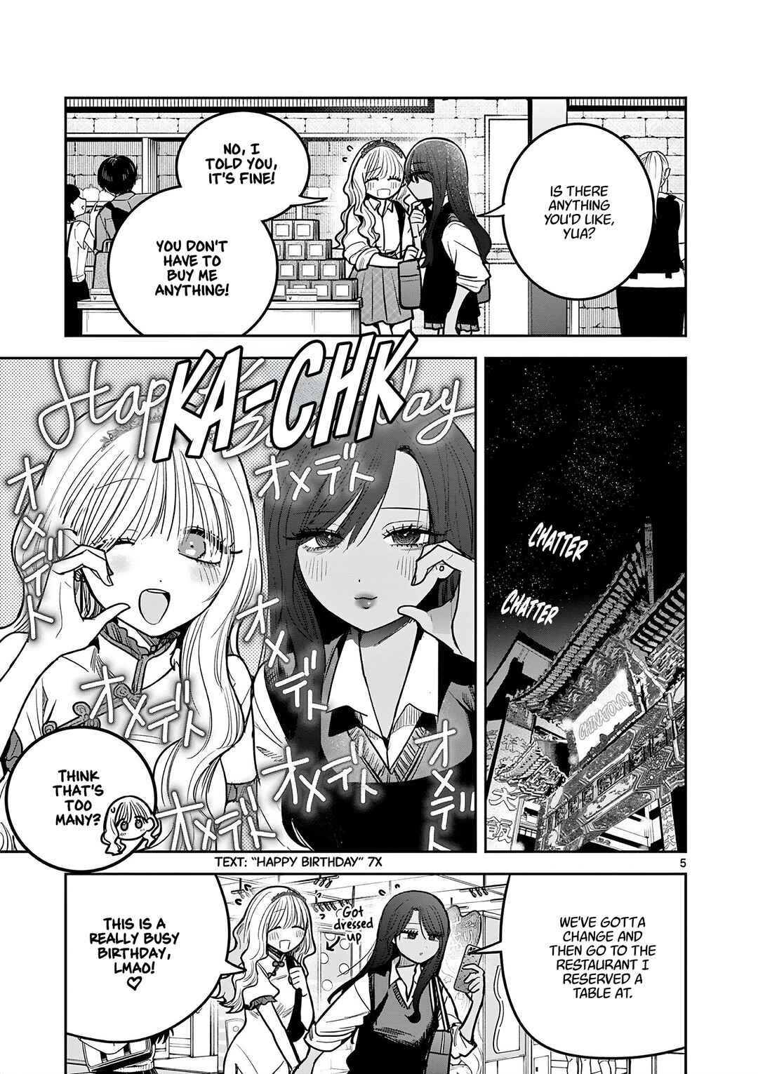 #Gyaru to Gyaru no Yuri Chapter 11 - Page 5