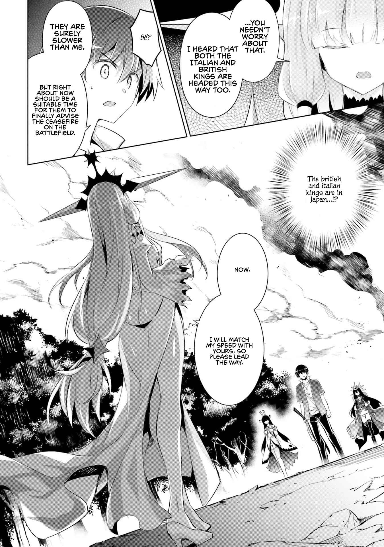 Magika no Kenshi to Shoukan Maou Chapter 75 - Page 15