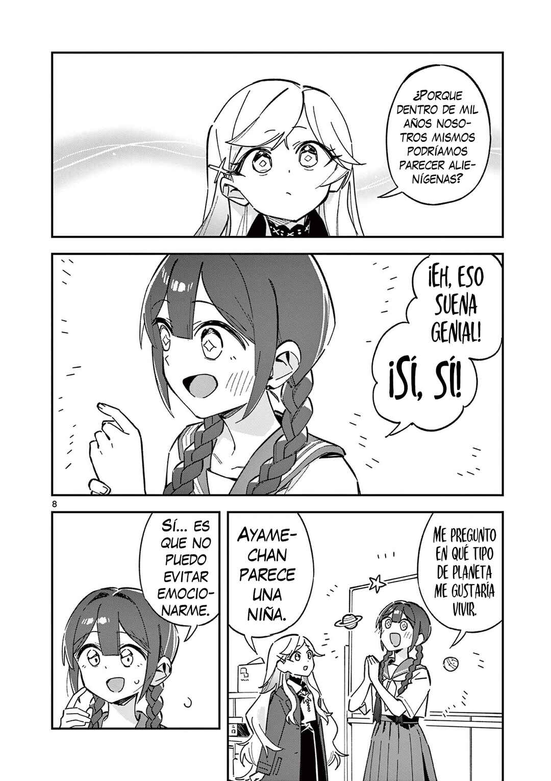 Houkago, Bokura wa Uchuu ni Madou Chapter 52 - Page 10