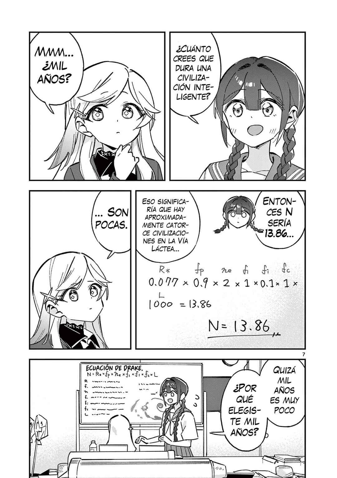 Houkago, Bokura wa Uchuu ni Madou Chapter 52 - Page 9