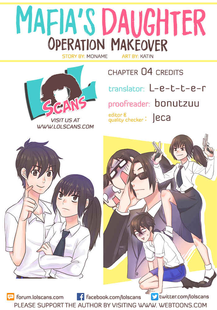 Mafia's Daughter: Operation Makeover Chapter 4 - Page 4