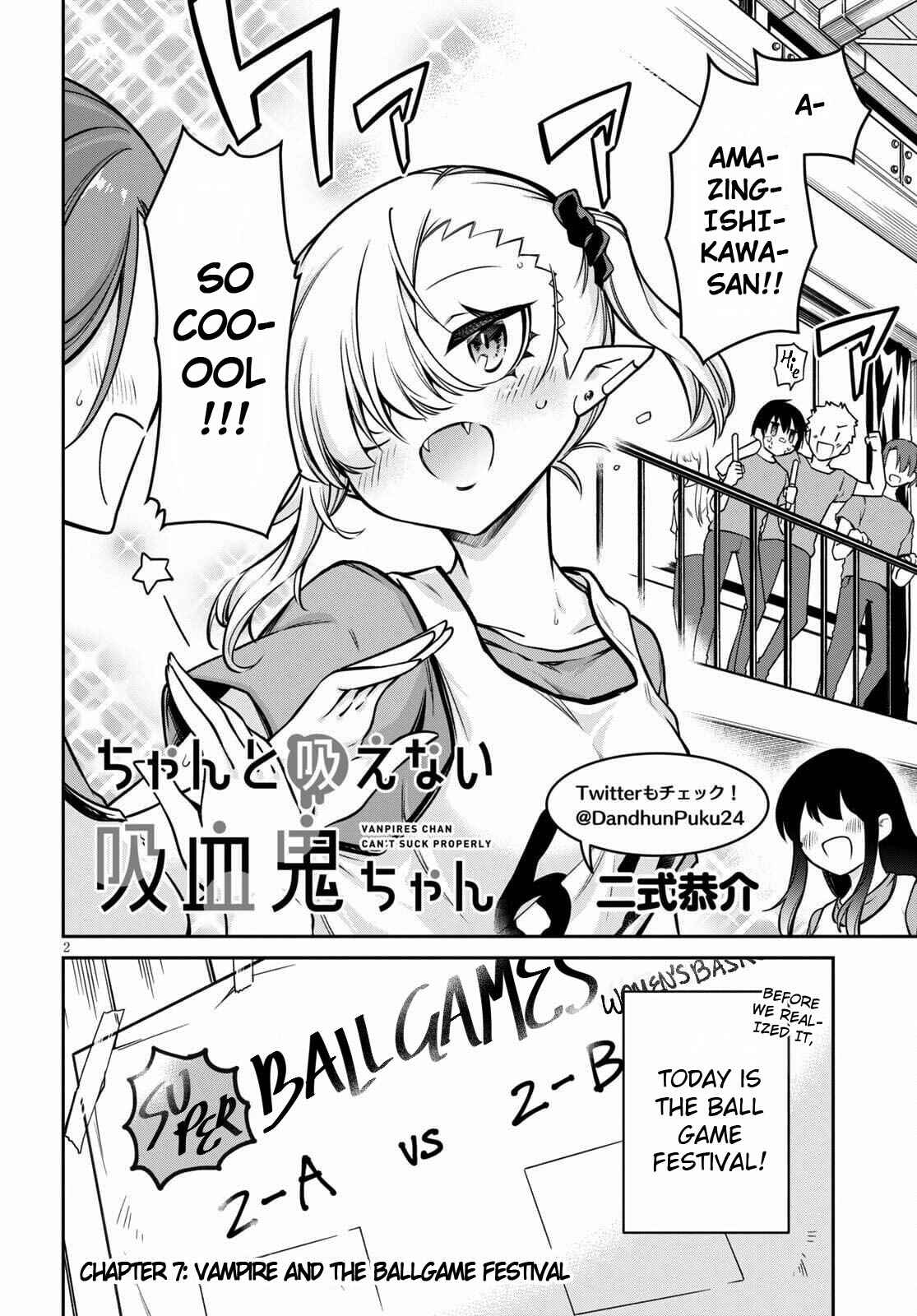Chanto Suenai Kyuuketsuki-chan Chapter 7 - Page 3