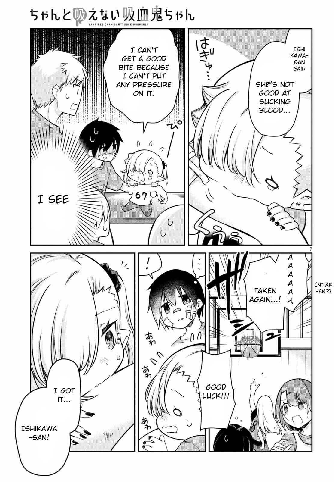 Chanto Suenai Kyuuketsuki-chan Chapter 7 - Page 8
