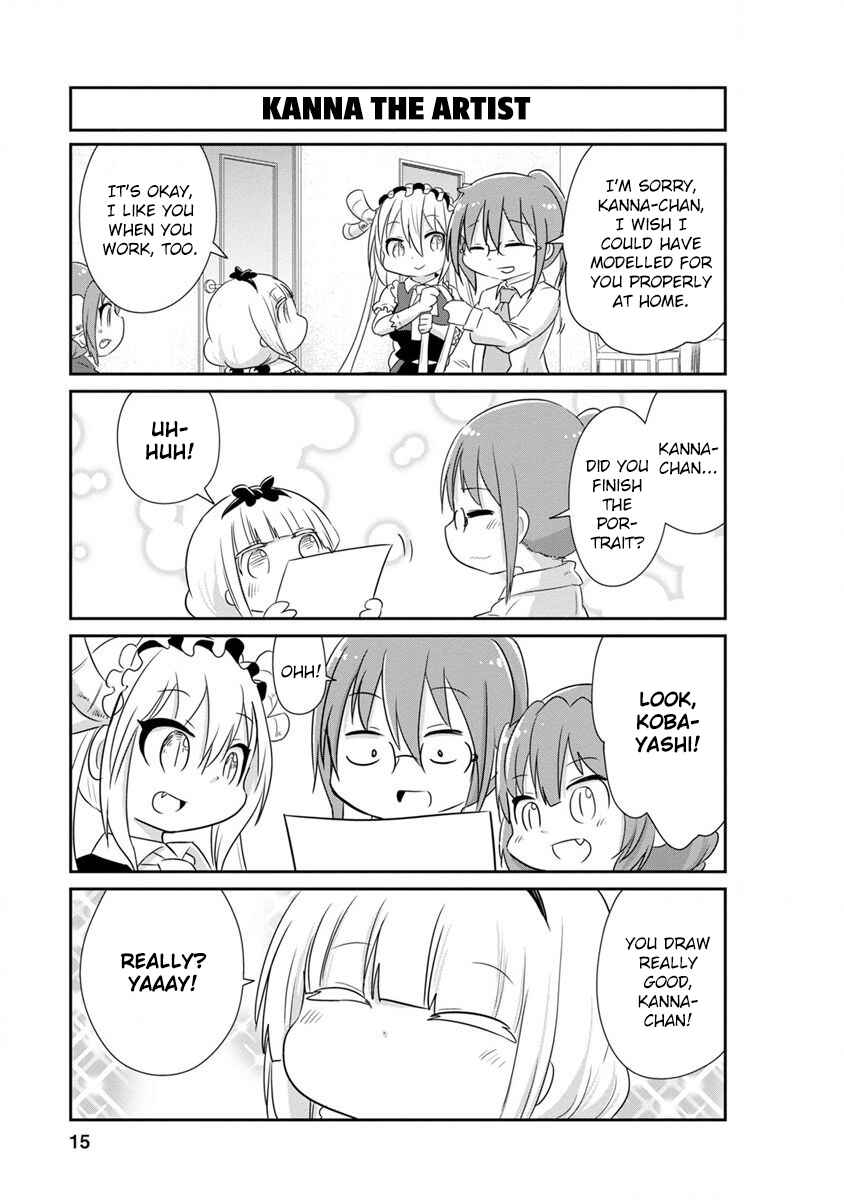 Kobayashi-san Chi no Maid Dragon - Kanna no Nichijou Chapter 61 - Page 11