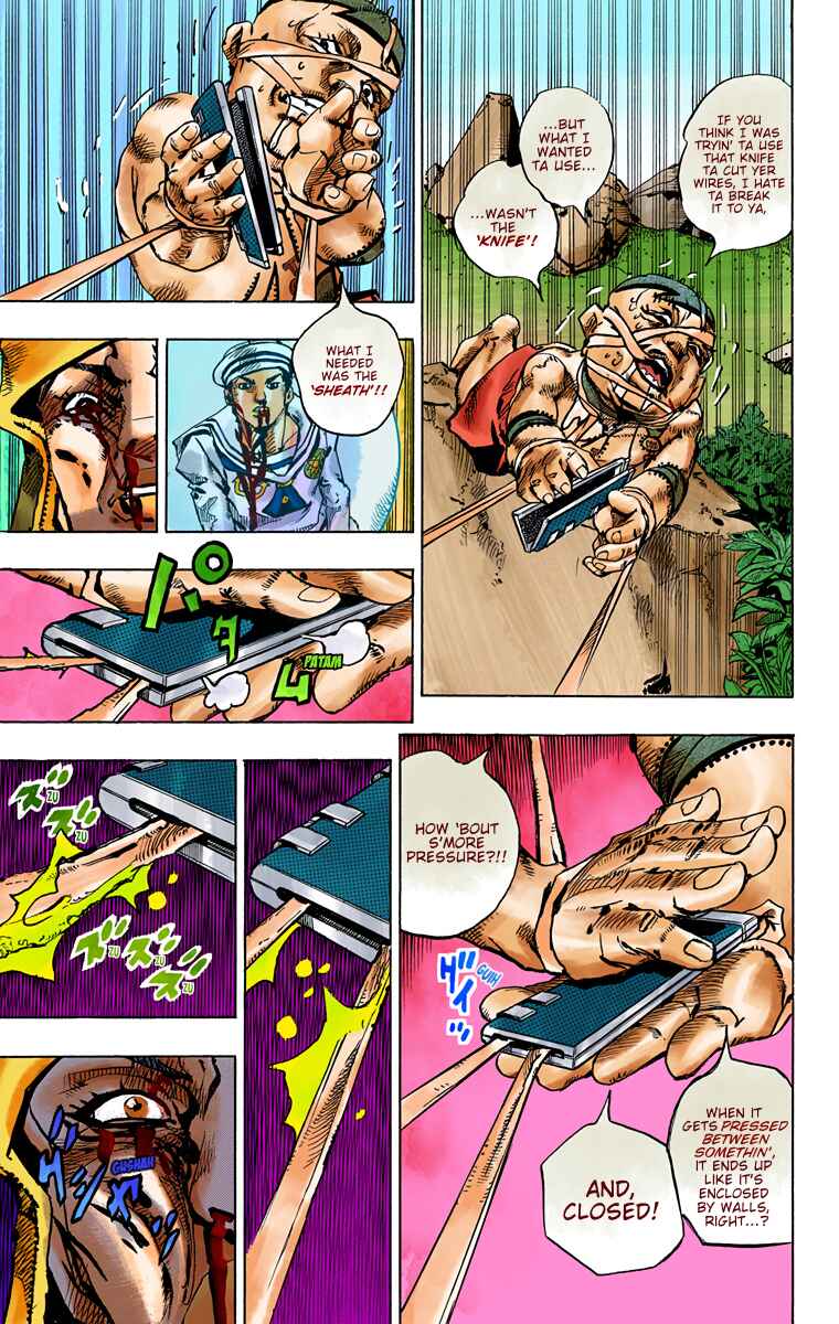 JoJo no Kimyou na Bouken: Part 8 - JoJolion Color-ban Chapter 75 - Page 22