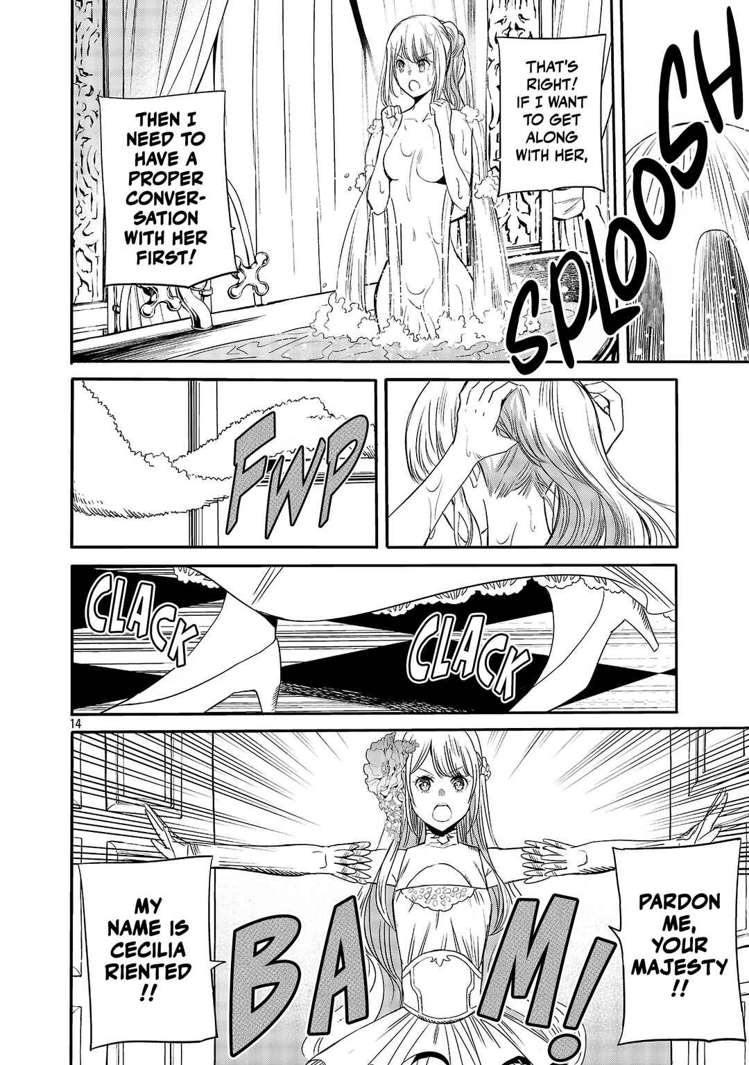 Koushaku Reijou no Rouraku Mission ~Maou to no Seiryaku Kekkon ga, Jinrui Saigo no Kirifuda desu!... tte, Maou ga Onnanoko no Baai wa Dou Sureba Ii no desu ka!?~ Chapter 3 - Page 14