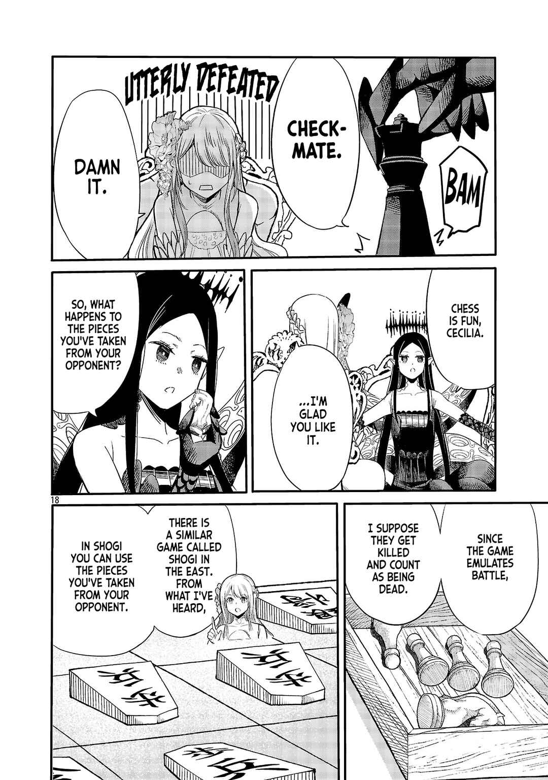 Koushaku Reijou no Rouraku Mission ~Maou to no Seiryaku Kekkon ga, Jinrui Saigo no Kirifuda desu!... tte, Maou ga Onnanoko no Baai wa Dou Sureba Ii no desu ka!?~ Chapter 3 - Page 18