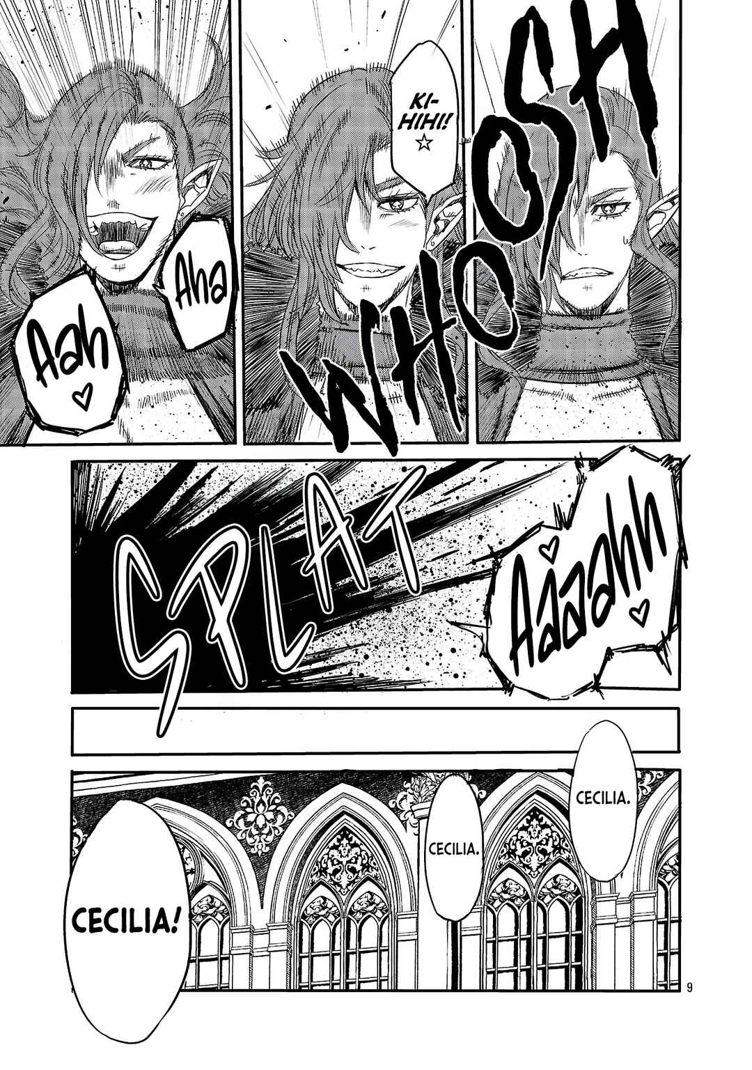 Koushaku Reijou no Rouraku Mission ~Maou to no Seiryaku Kekkon ga, Jinrui Saigo no Kirifuda desu!... tte, Maou ga Onnanoko no Baai wa Dou Sureba Ii no desu ka!?~ Chapter 3 - Page 9