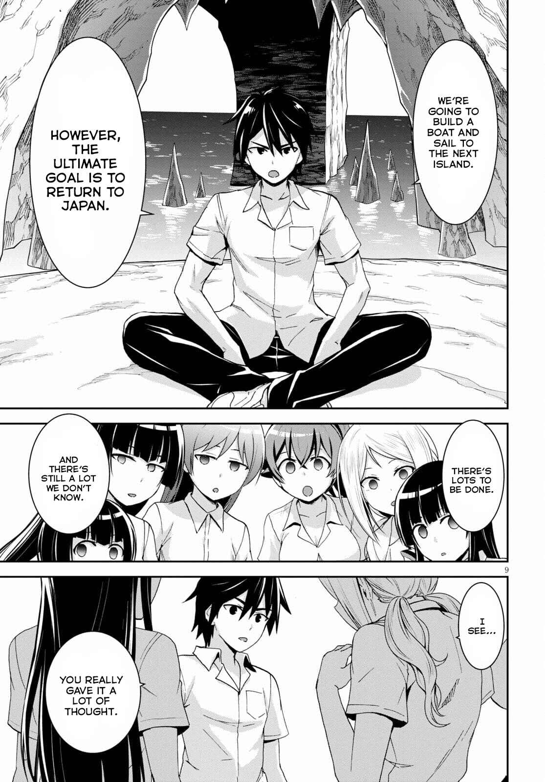 Isekai Yurutto Survival Seikatsu ~Gakkou no Minna to Isekai no Mujintou ni Tenishitakedo Ore Dake Rakushou desu~ Chapter 11 - Page 10