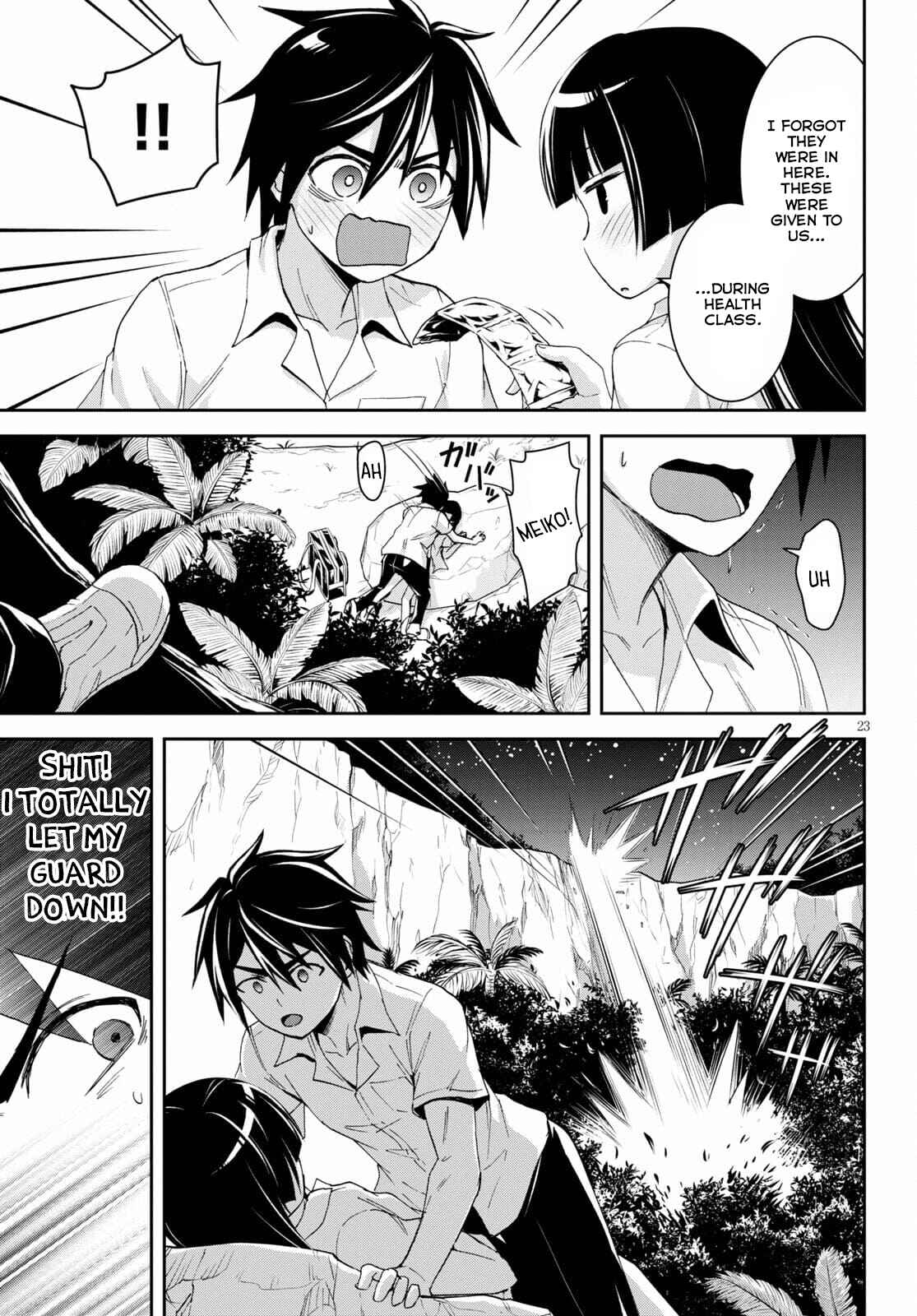 Isekai Yurutto Survival Seikatsu ~Gakkou no Minna to Isekai no Mujintou ni Tenishitakedo Ore Dake Rakushou desu~ Chapter 11 - Page 24