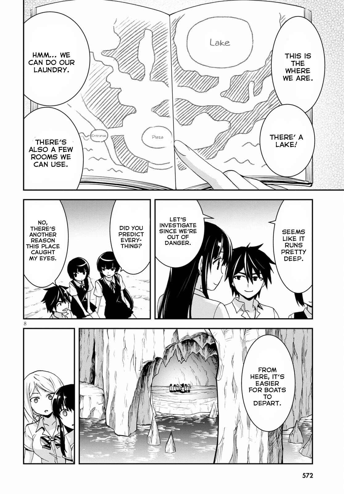 Isekai Yurutto Survival Seikatsu ~Gakkou no Minna to Isekai no Mujintou ni Tenishitakedo Ore Dake Rakushou desu~ Chapter 11 - Page 9