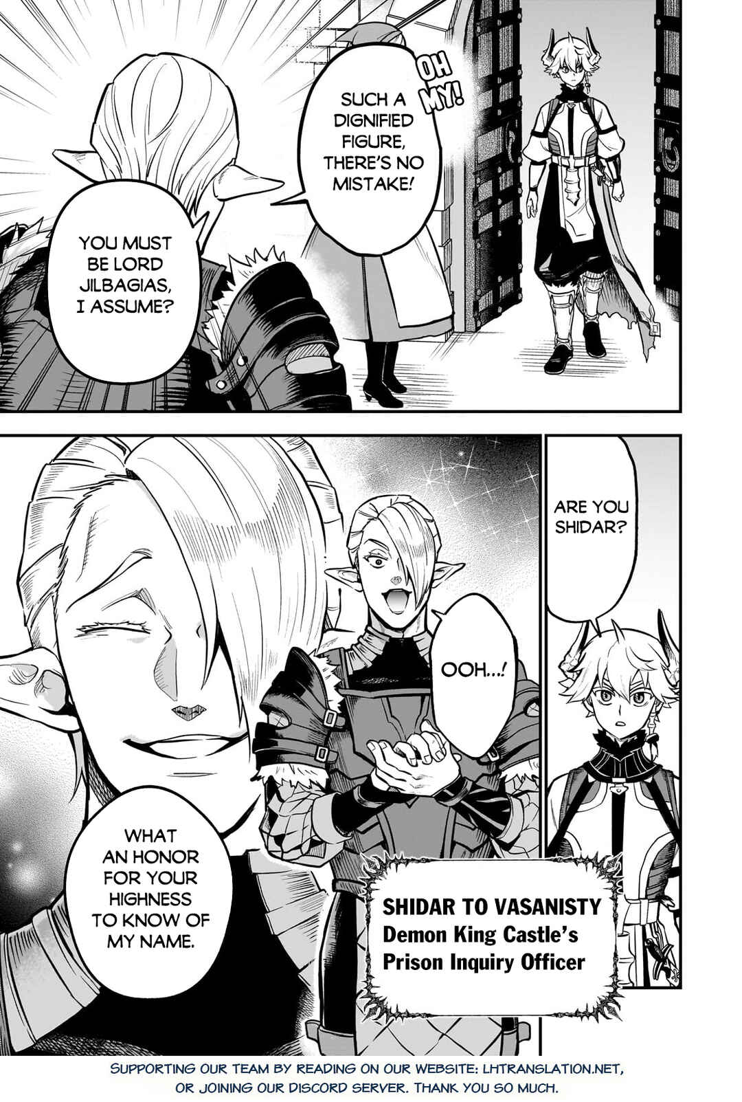 Dainana Maouji Jilbagias no Maou Keikokuki Chapter 14.1 - Page 18