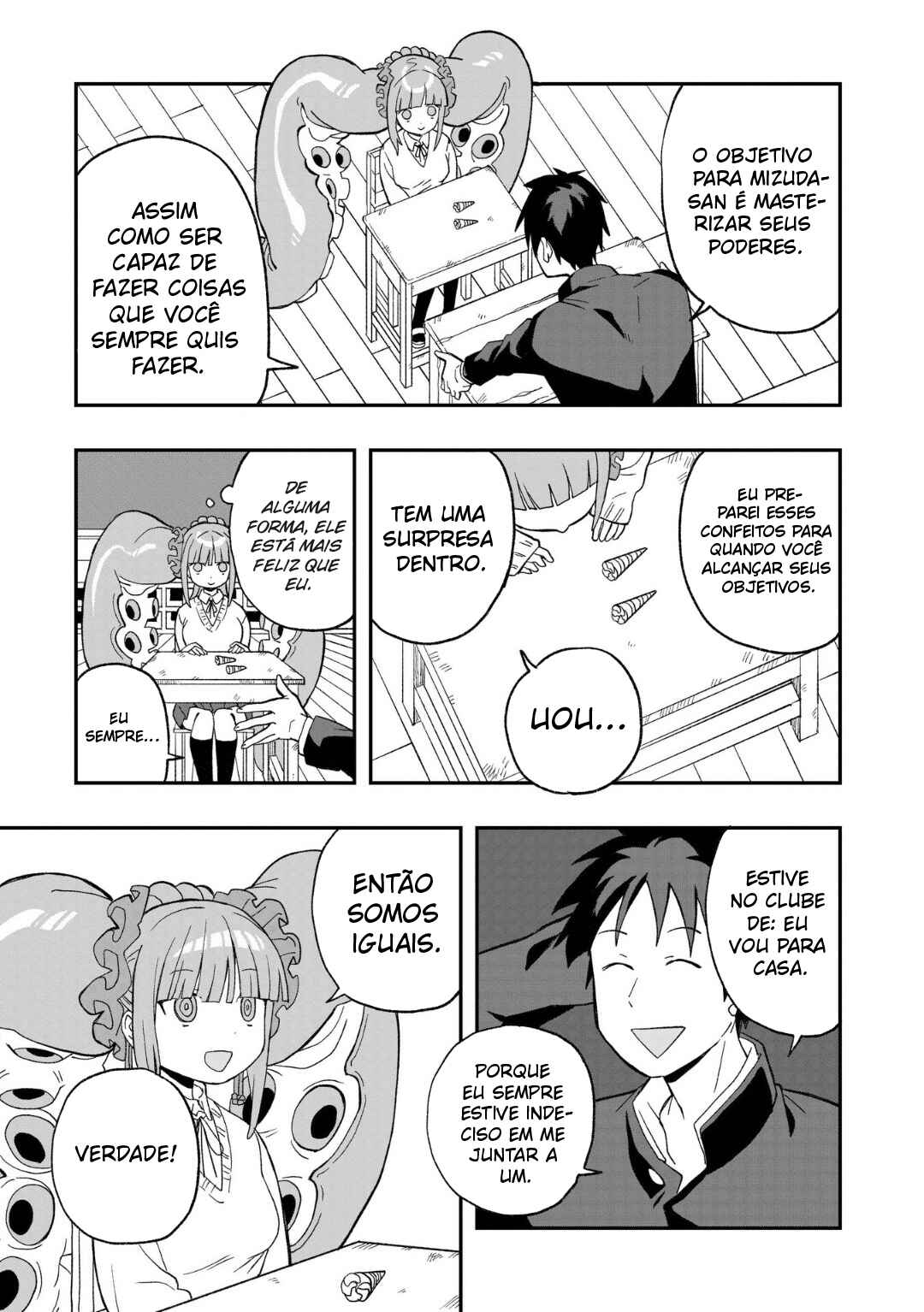 Mizudako-chan kara wa Nigerarenai! Chapter 10 - Page 4