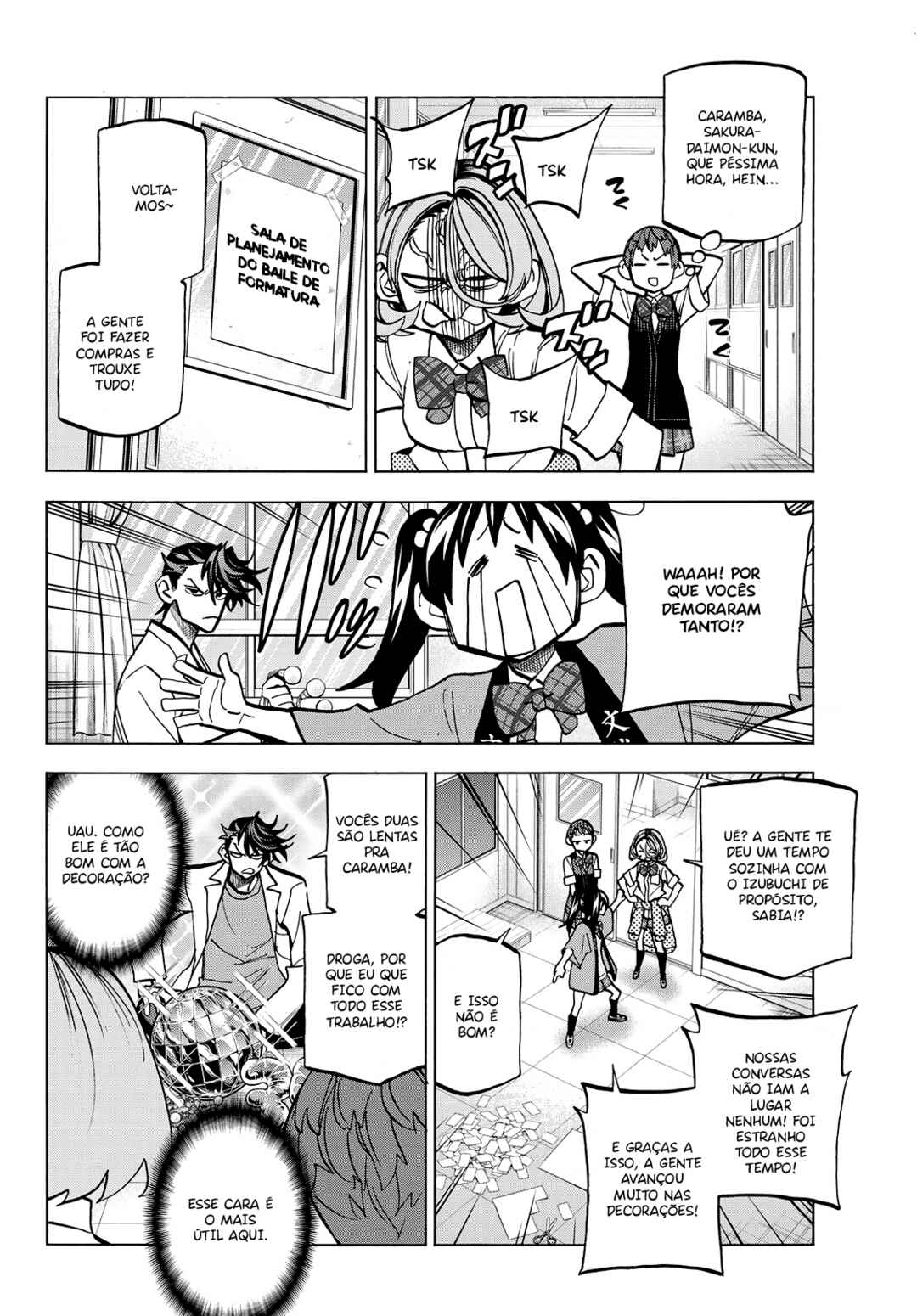 Ponkotsu Fuuki Iin to Skirt-take ga Futekisetsu na JK no Hanashi Chapter 28 - Page 11