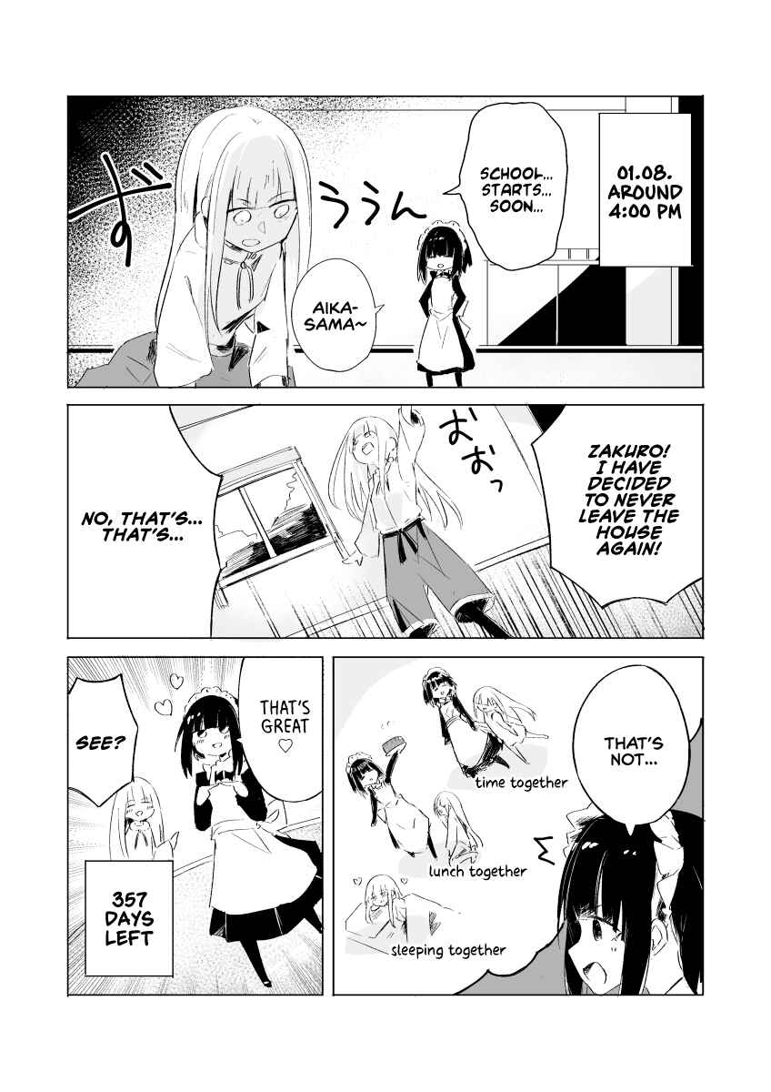1-Nen Inai ni Ojousama o Kouryaku Suru Maid no Ohanashi Chapter 8 - Page 1
