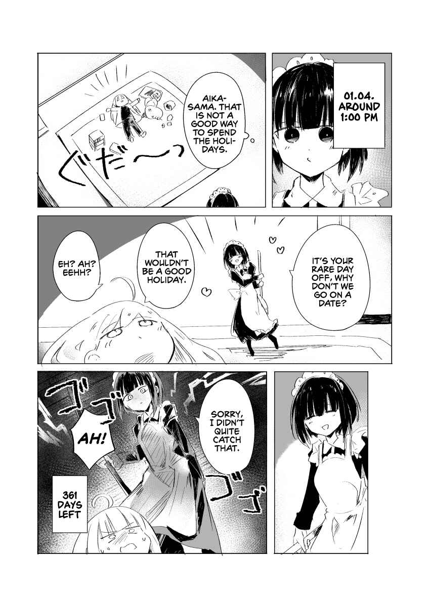 1-Nen Inai ni Ojousama o Kouryaku Suru Maid no Ohanashi Chapter 4 - Page 1