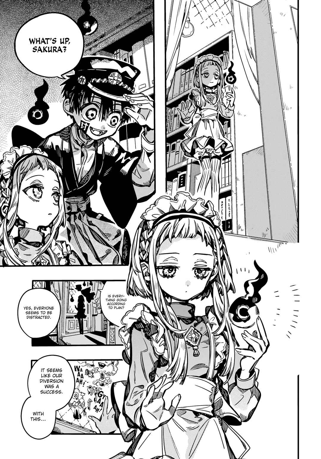 Jibaku Shounen: Hanako-kun Chapter 104 - Page 32